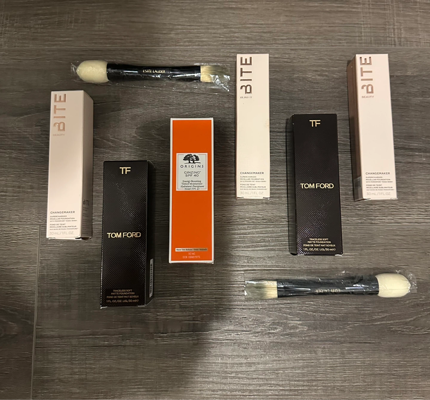 Tom Ford, Bite Beauty, Estee Lauder, Origins Cosmetics Bundle