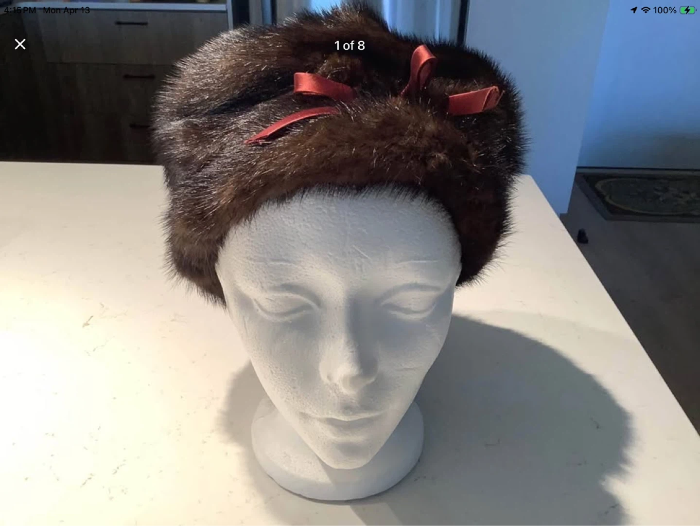 #2 Vintage Richelieu Ladies Fur Hat 🐞