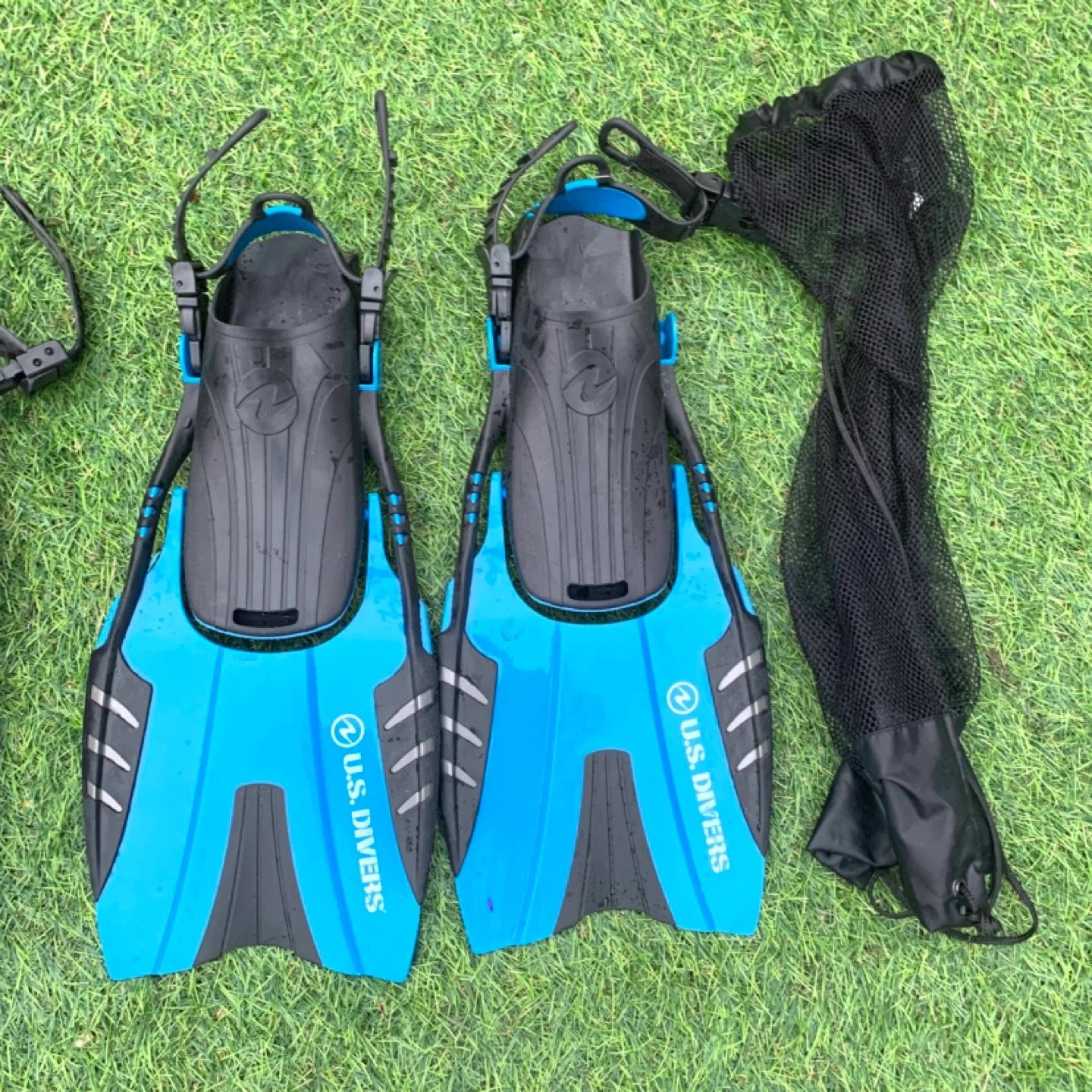 Scuba Fins Diving Swim Fins Set Snorkel Gear 3 Pairs - photo 5