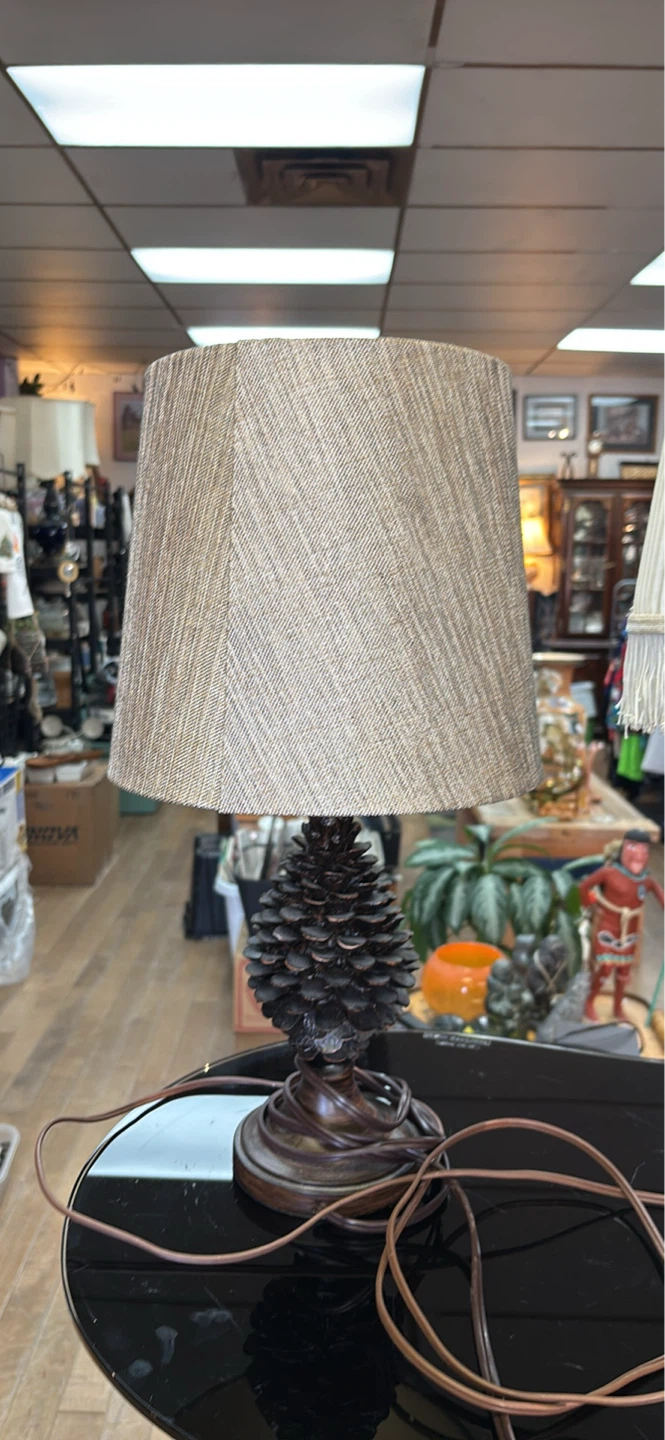 Table Lamp with Decorative Base