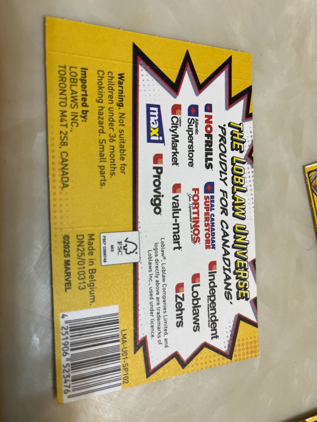 Marvel Be A Hero Stickers - Loblaws - photo 2