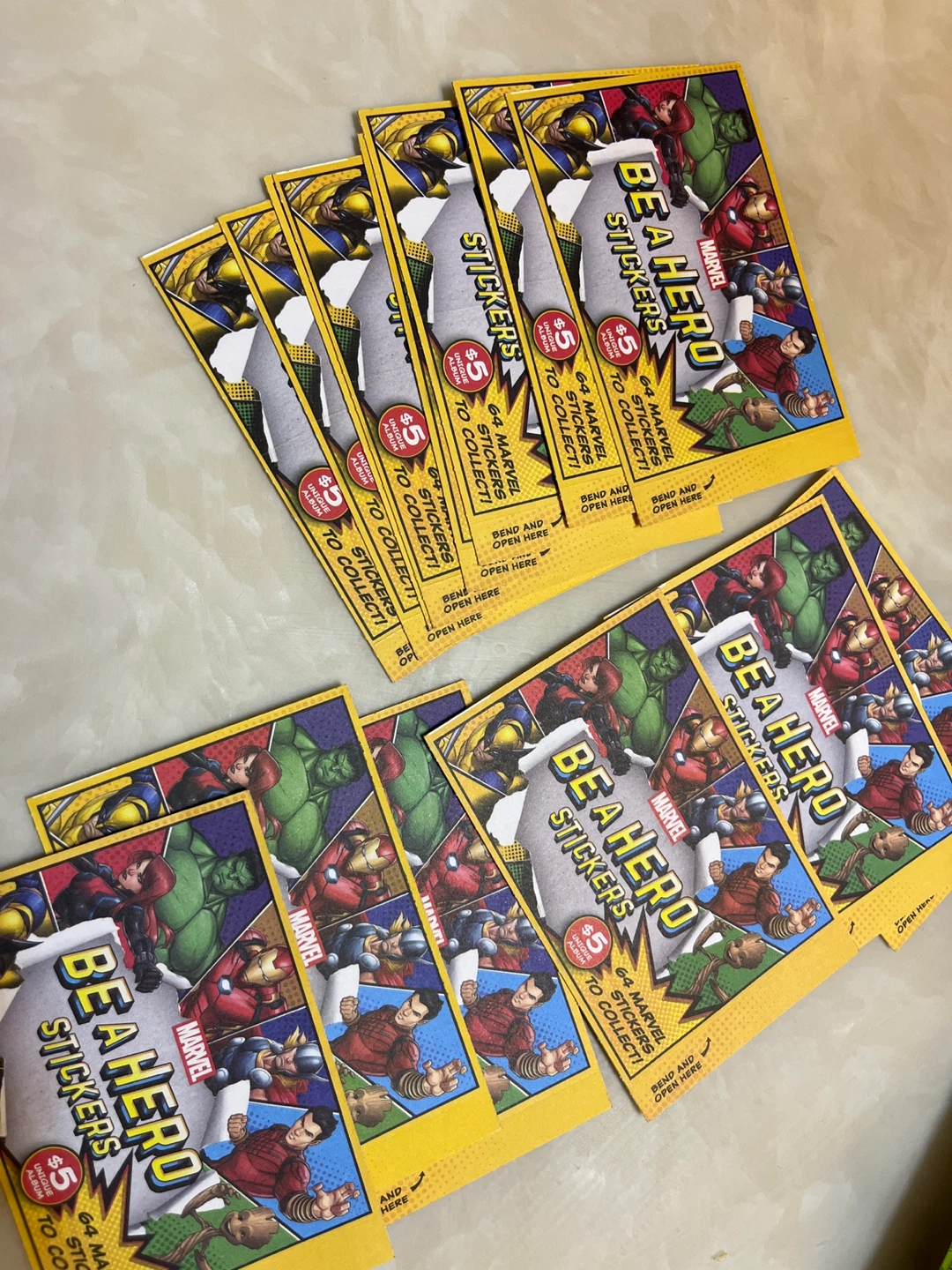 Marvel Be A Hero Stickers - Loblaws