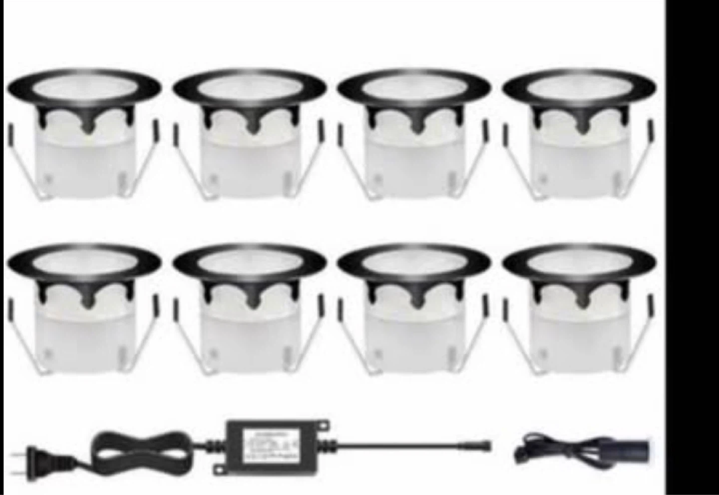 12 Pack Outdoor Deck Step Lights - Warm White LED - photo 4
