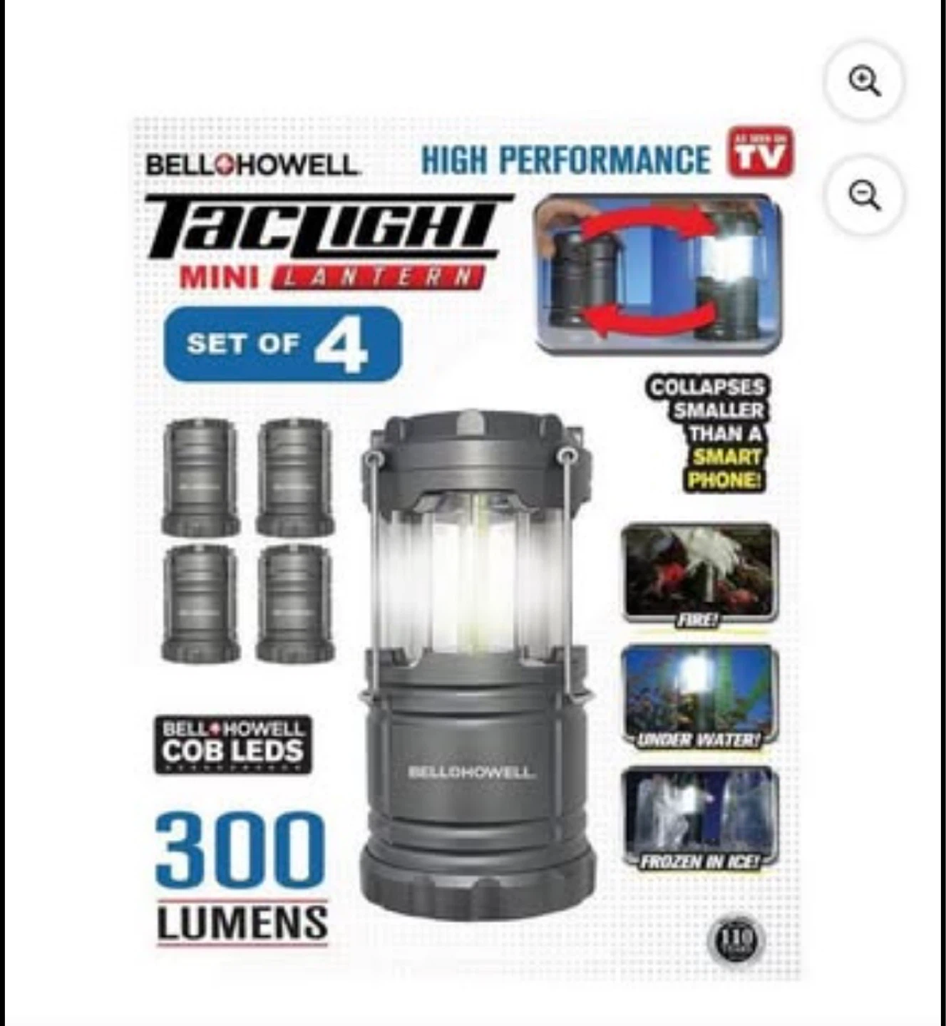 Bell+Howell TacLight Mini Lantern Set of 4 - photo 3