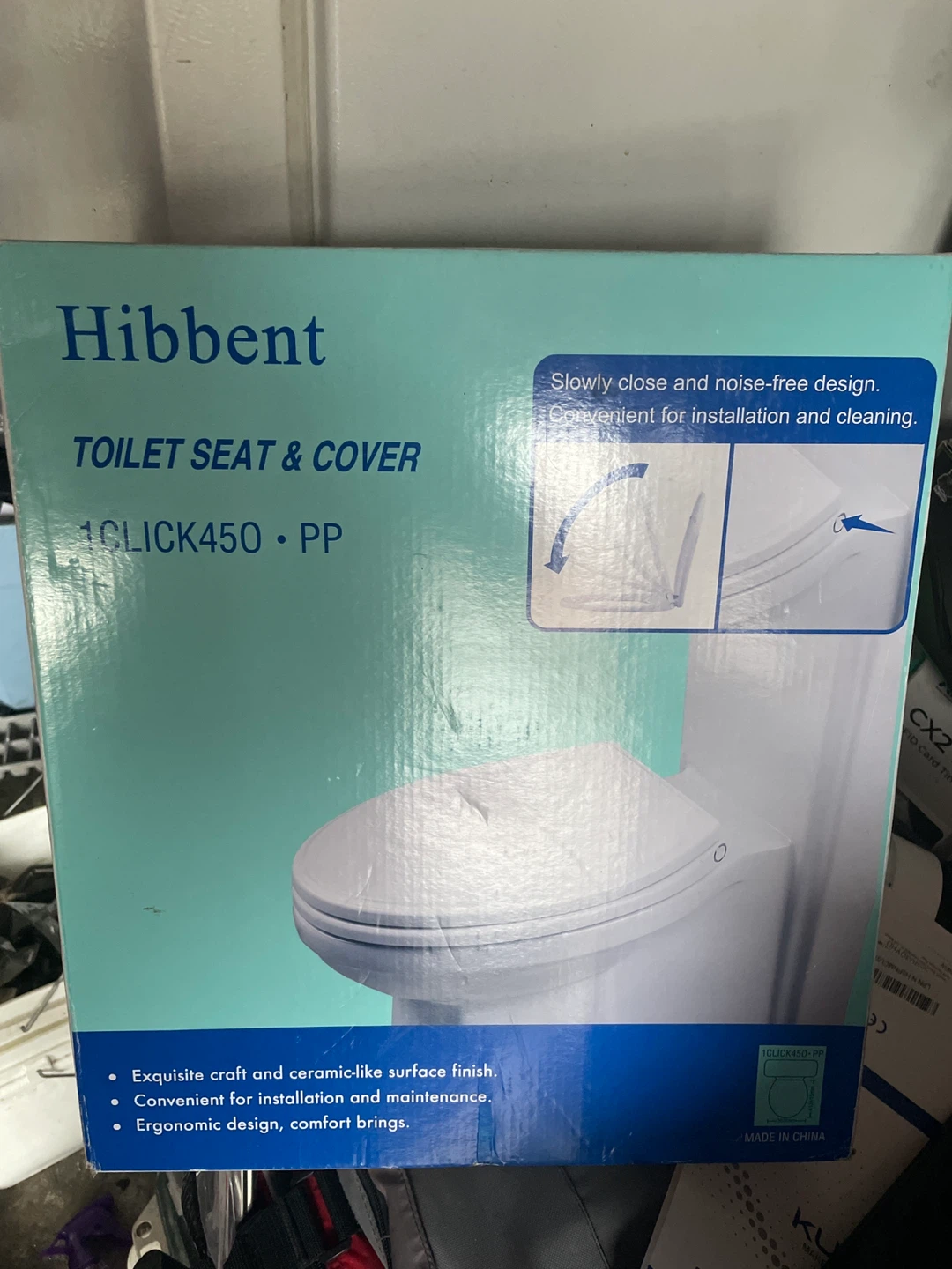Hibbent Toilet Seat & Cover