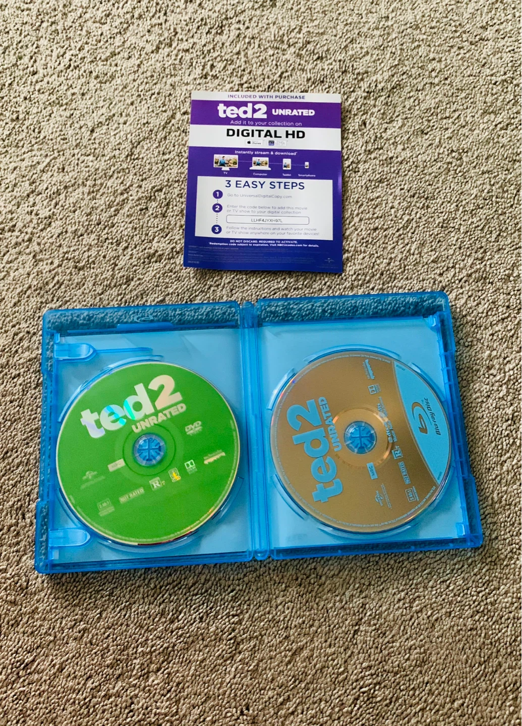 Blu-Ray DVD Ted and Ted 2 Movies (take both $9) - photo 5