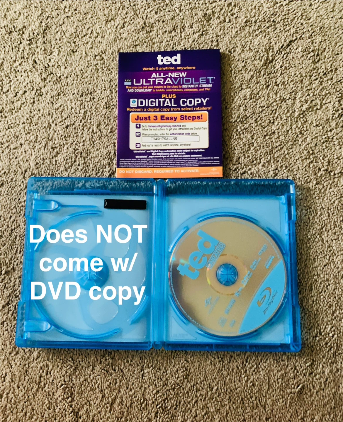 Blu-Ray DVD Ted and Ted 2 Movies (take both $9) - photo 3