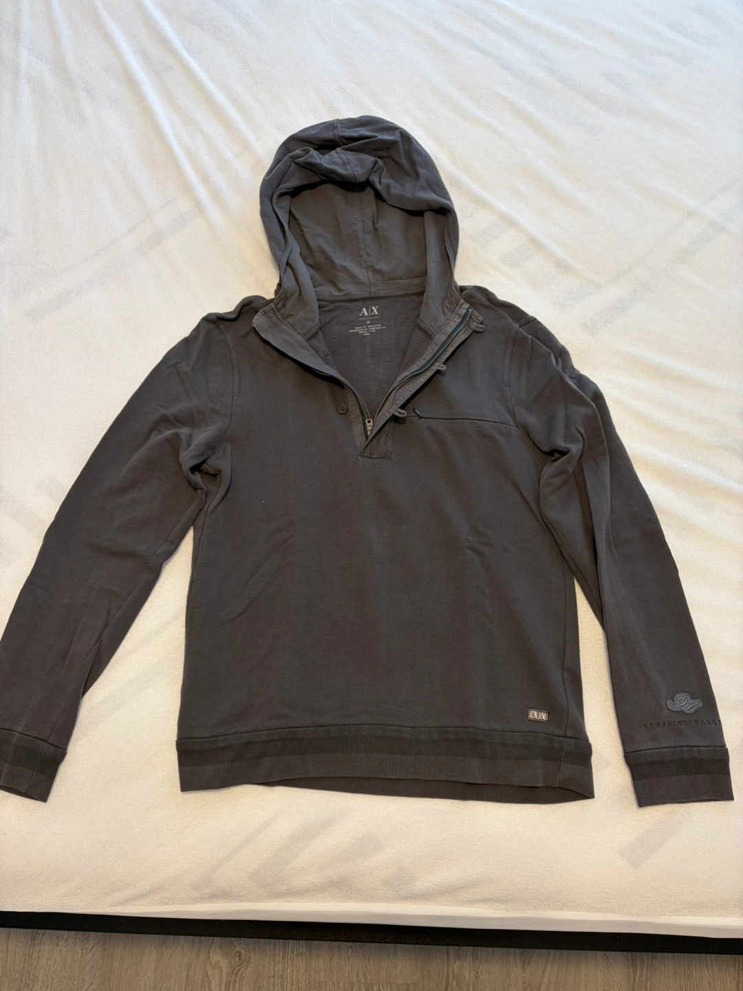 A/X Armani Exchange Grey Hoodie
