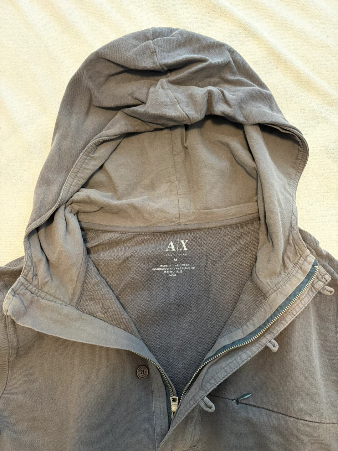 A/X Armani Exchange Grey Hoodie - photo 3