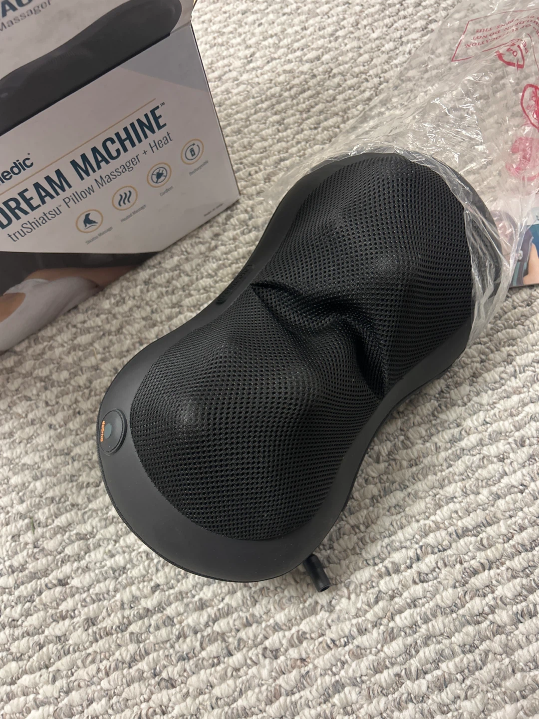 truMedic Dream Machine truShiatsu Pillow Massager + Heat - photo 3