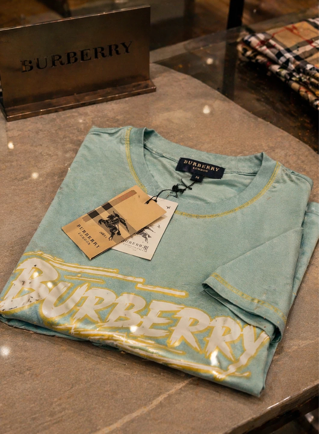 Burberry Men's Graphic T-Shirt - photo 5