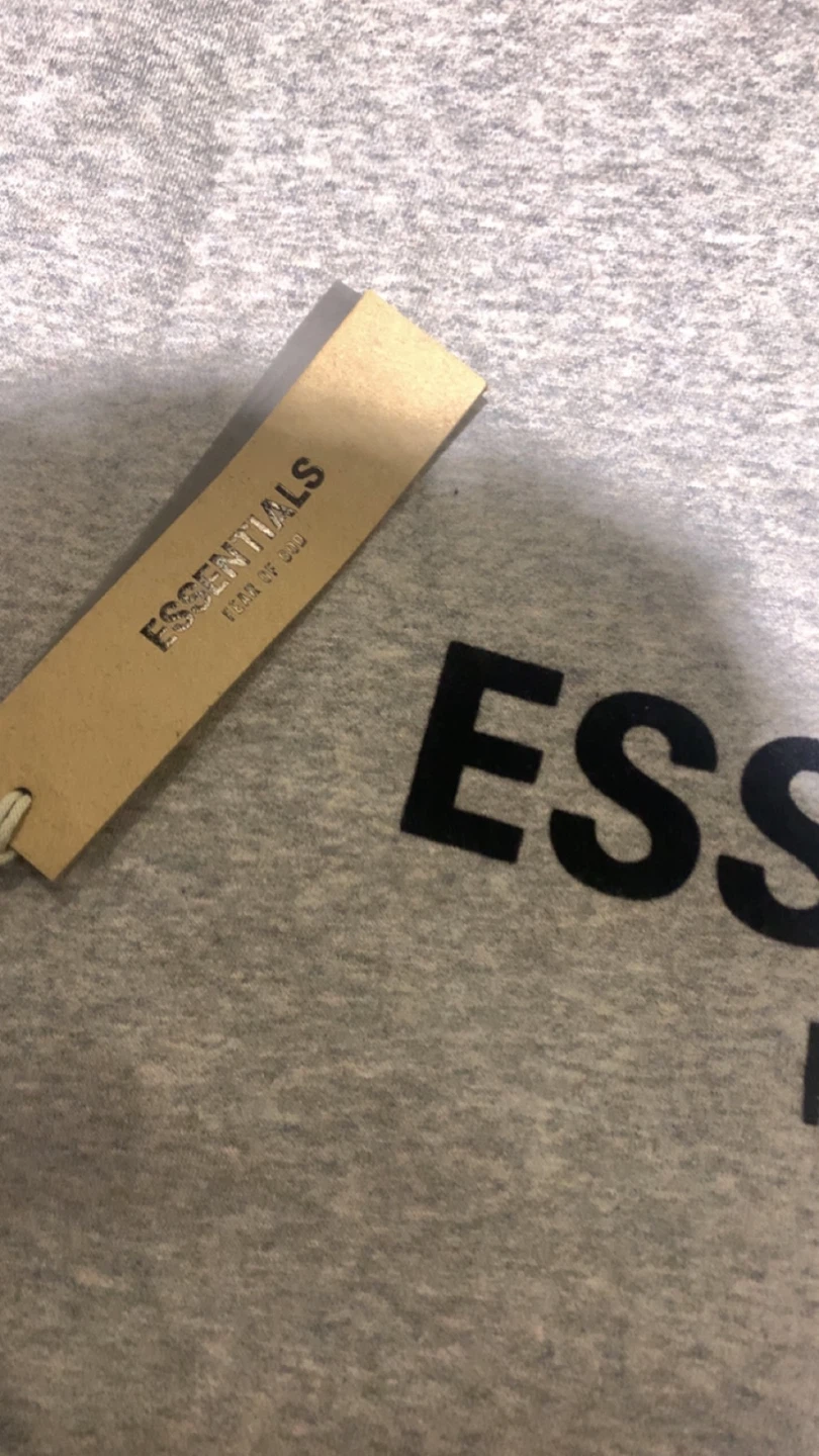 Fear of God Essentials Hoodie Grey - photo 5