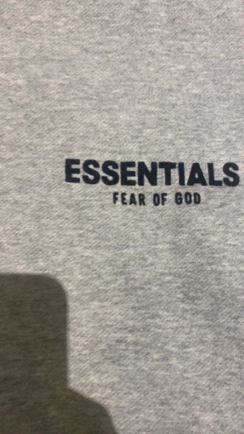 Fear of God Essentials Hoodie Grey - photo 2