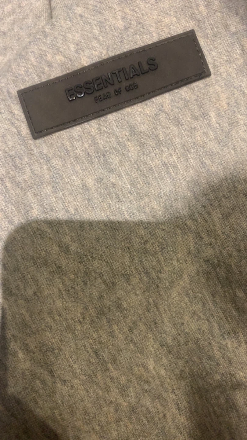 Fear of God Essentials Hoodie Grey - photo 3