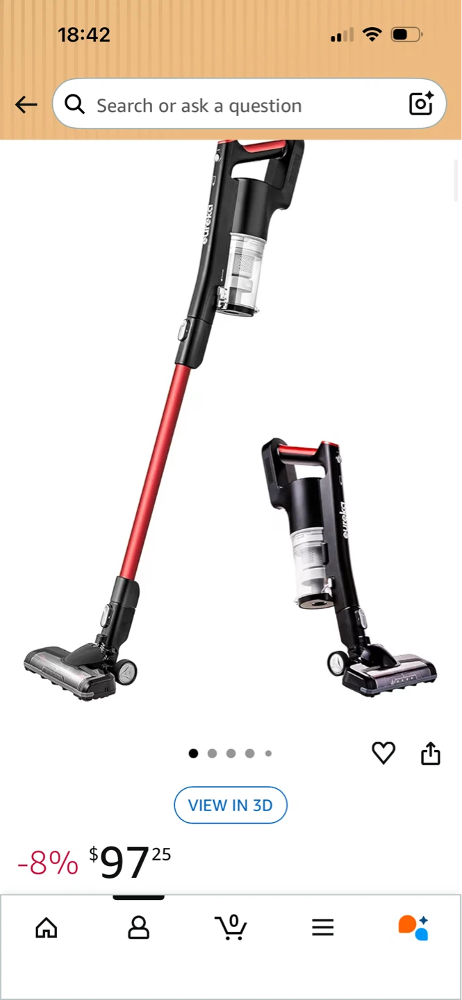 Eureka Cordless Stick Vacuum - photo 4