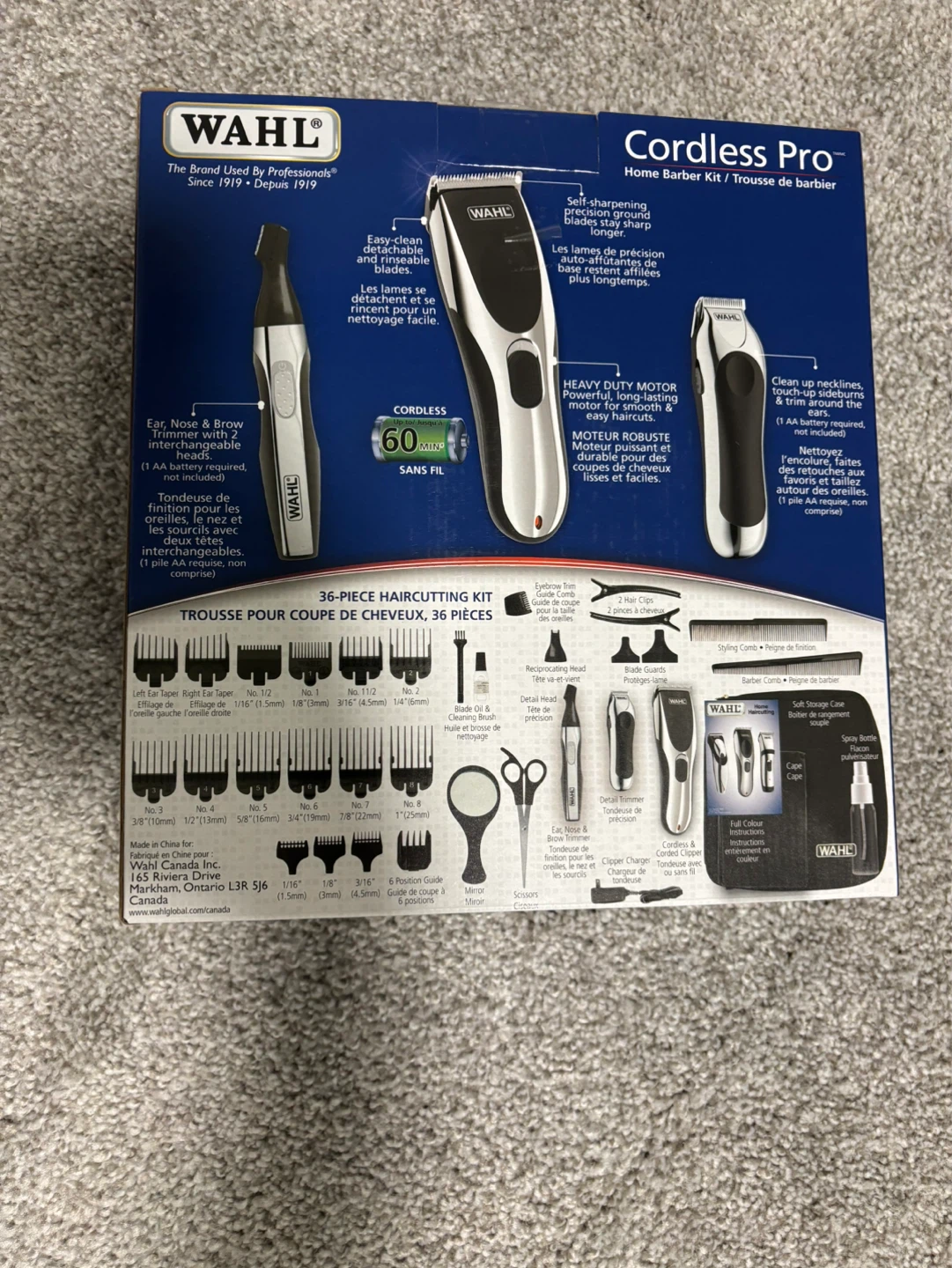 Wahl Cordless Pro Home Barber Kit - photo 2