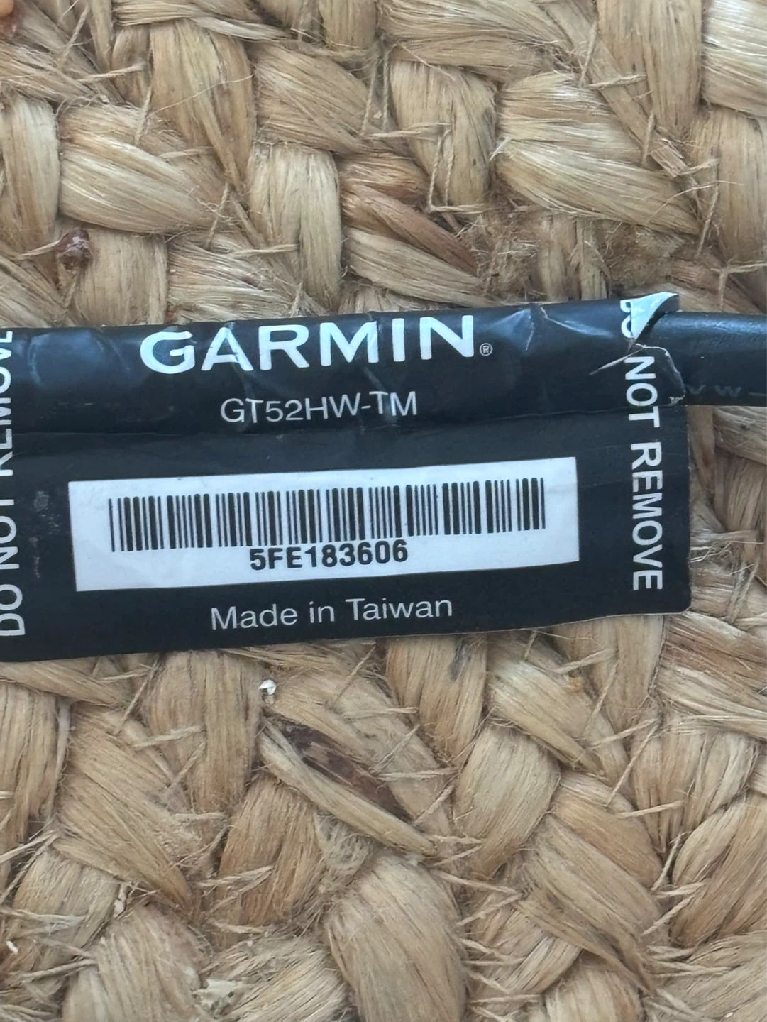 Garmin GT52HW-TM Transducer