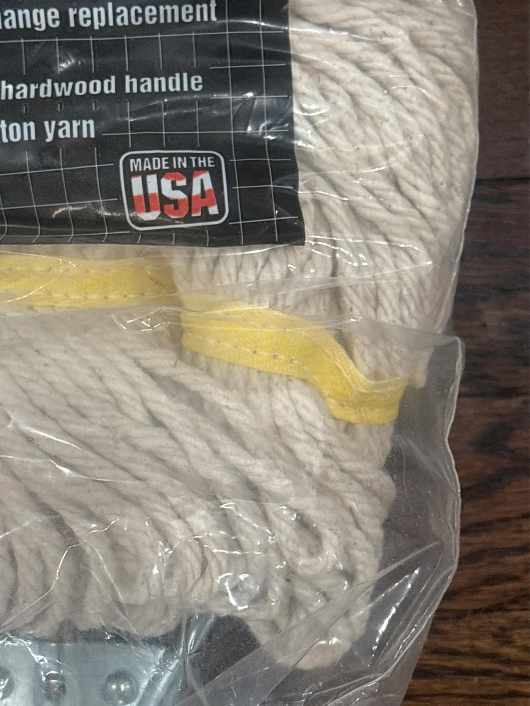 Cedar Professional Quick Mopstick & Cotton Looped-End Mophead - photo 5