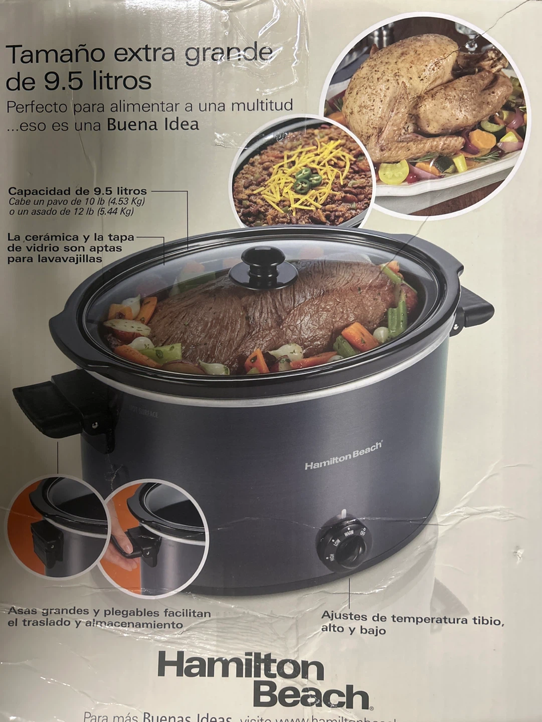 Hamilton Beach 9.5 Liter Slow Cooker
