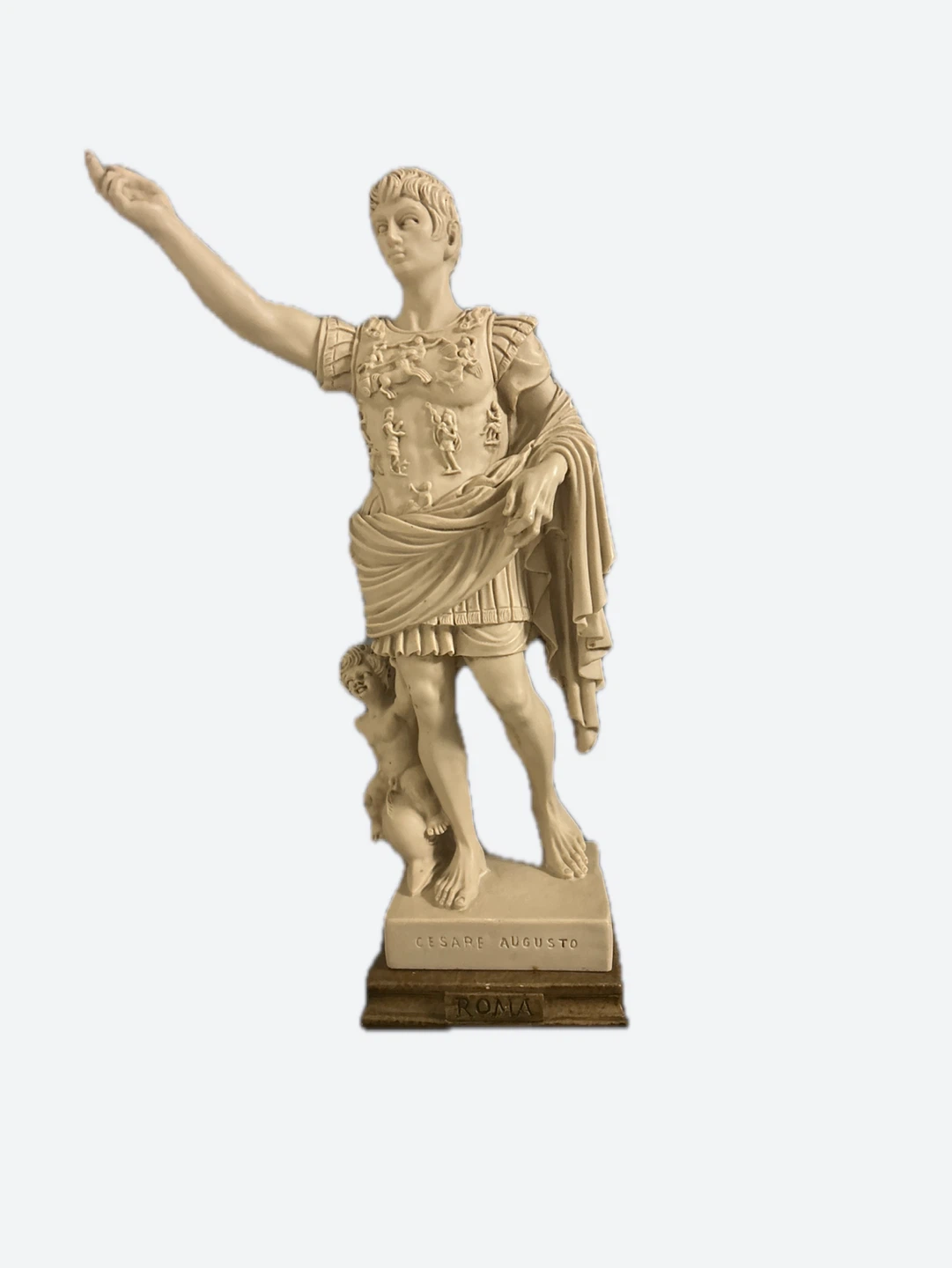 Augustus Statue with "Roma" Base