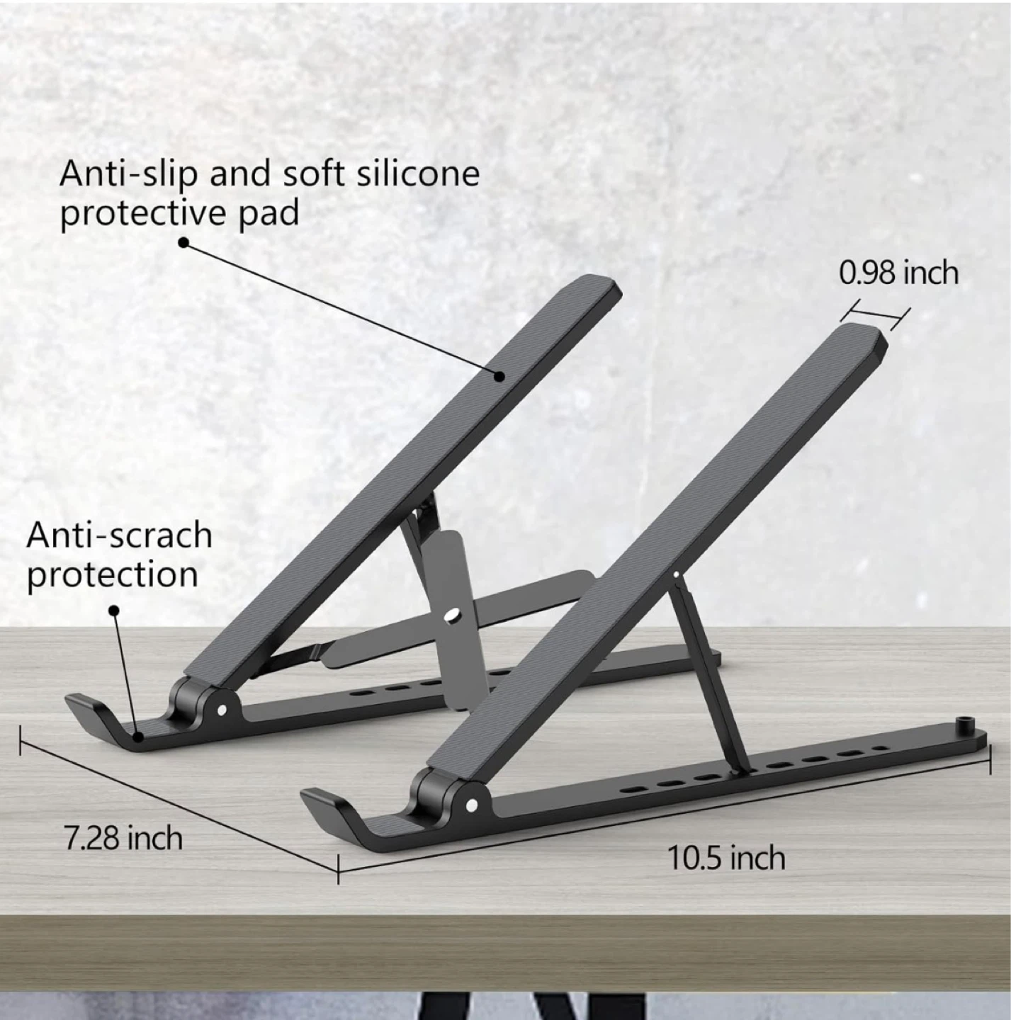 Adjustable Laptop Stand – Foldable, Ergonomic - photo 5