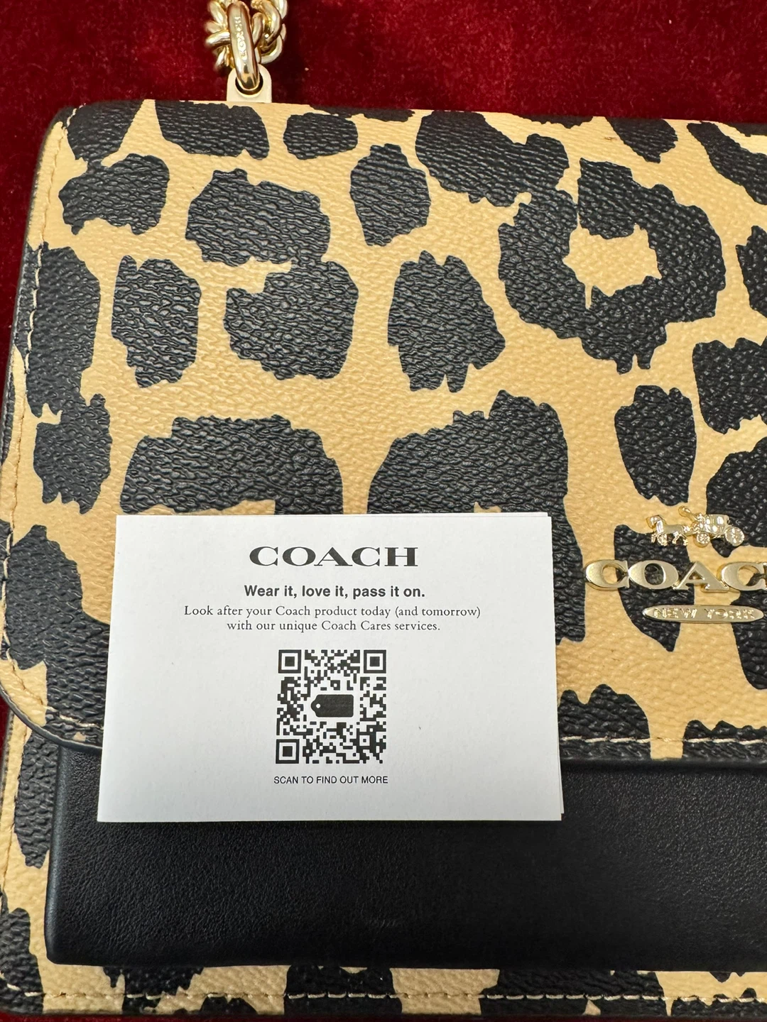 Coach Leopard Print Shoulder Bag - photo 3