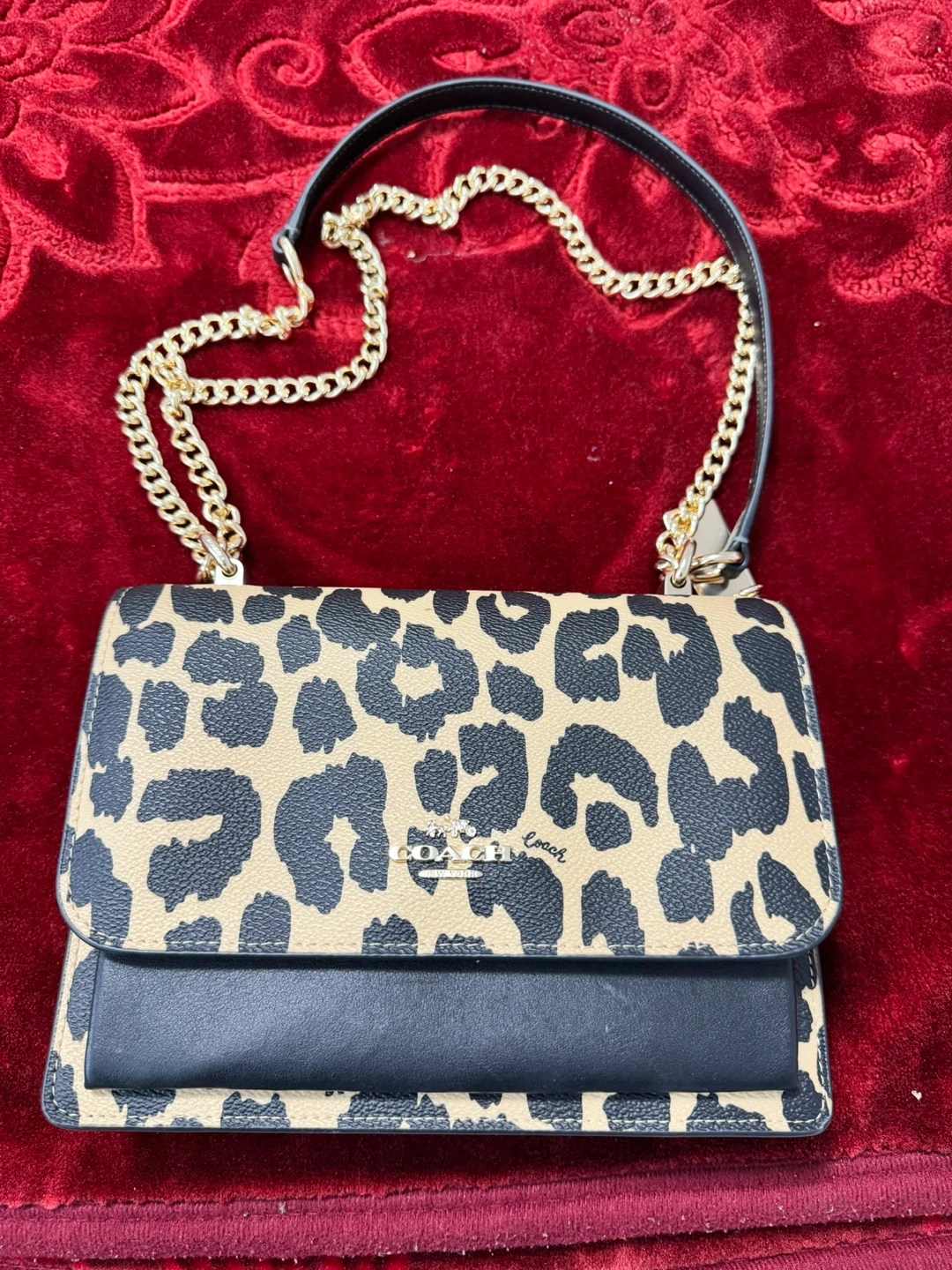 Coach Leopard Print Shoulder Bag - photo 5