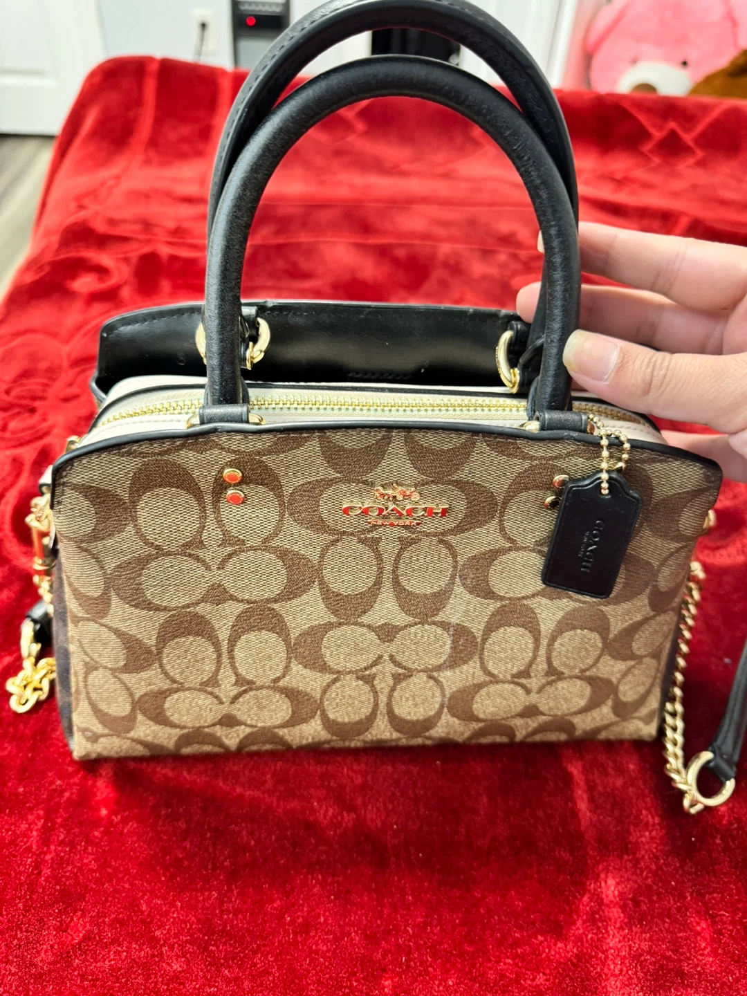 Coach Signature Canvas Mini Satchel - photo 2