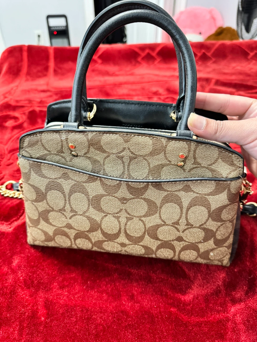 Coach Signature Canvas Mini Satchel - photo 3