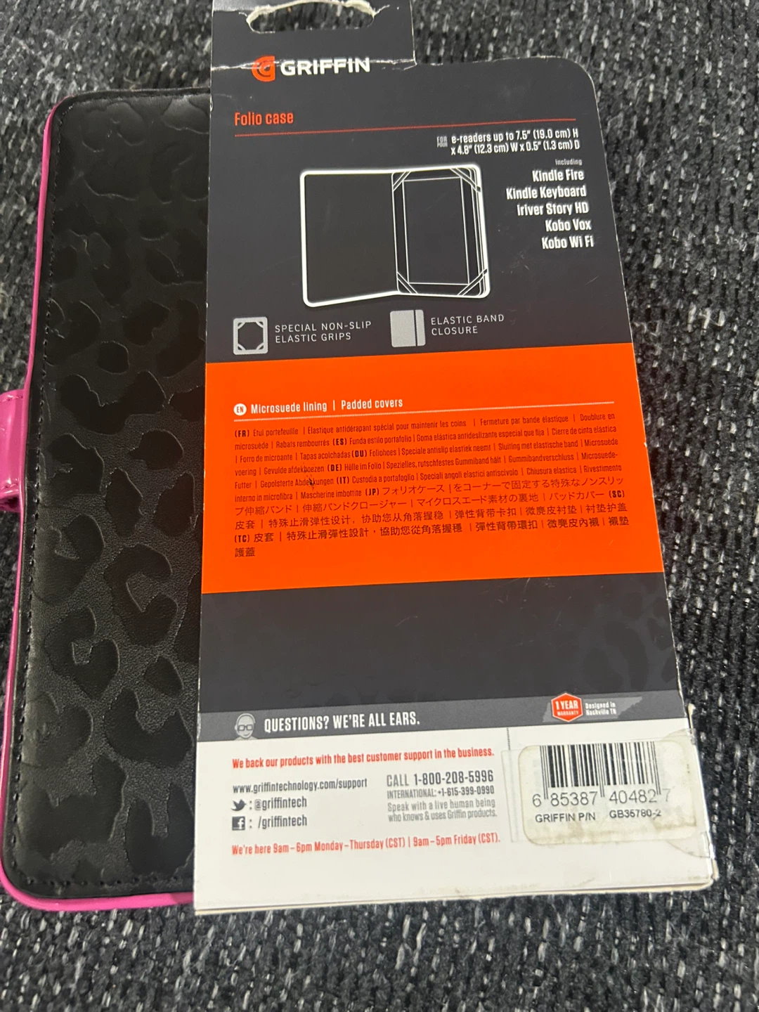Griffin Moxy Passport Folio Case for Samsung Galaxy Tab 4 7.0 - photo 2
