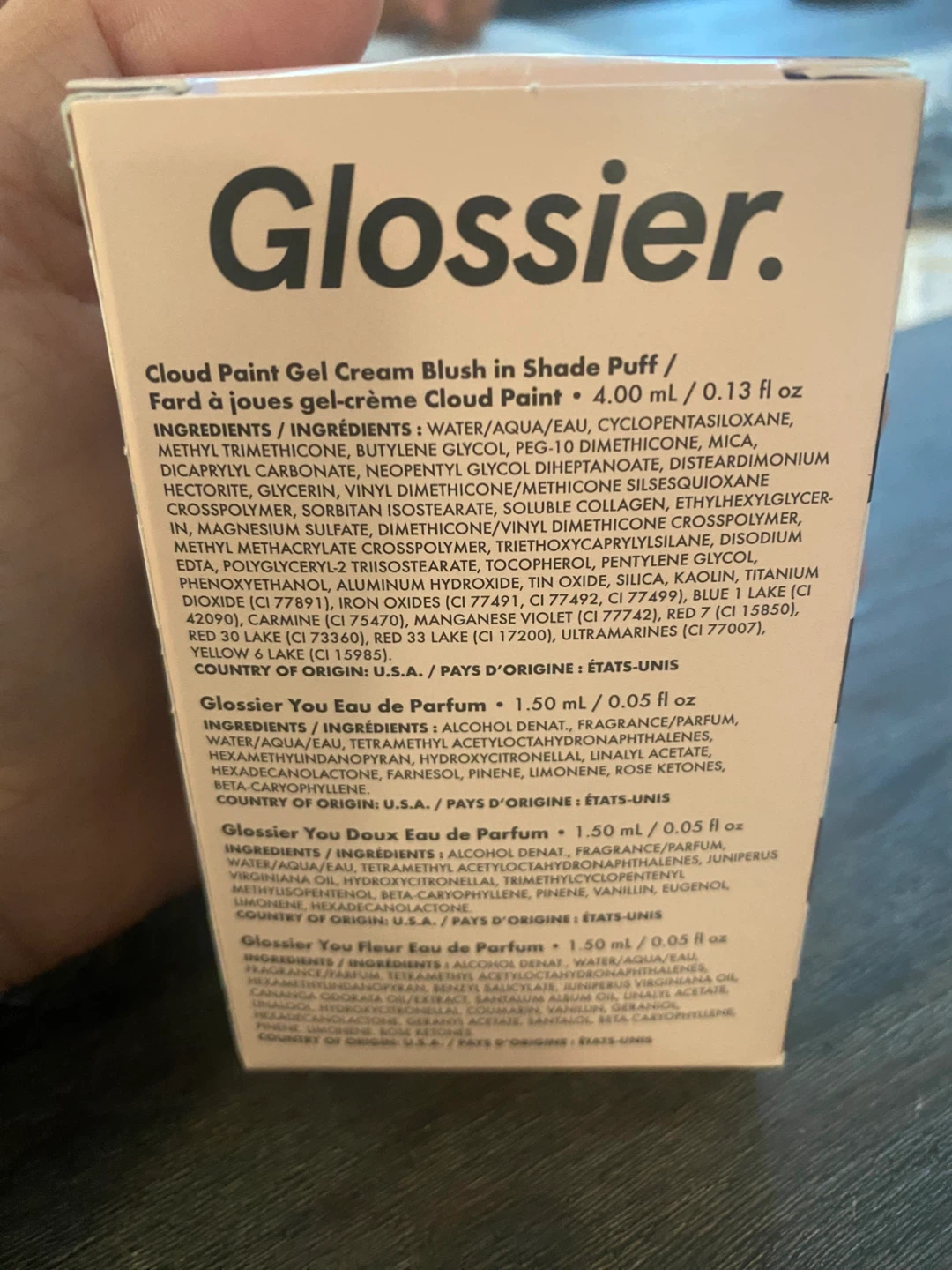 Glossier Cloud Paint Cream Blush Set with Fragrance - photo 4