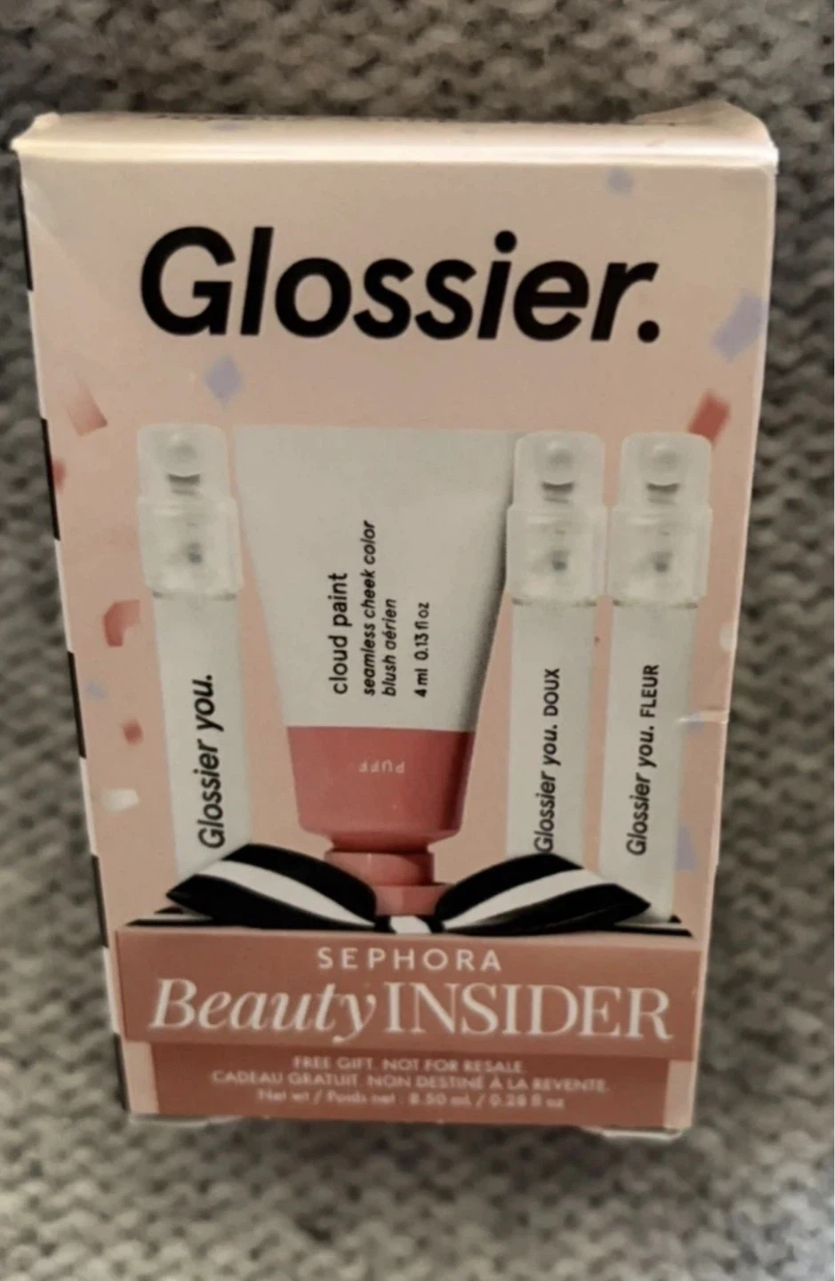 Glossier Cloud Paint Cream Blush Set with Fragrance