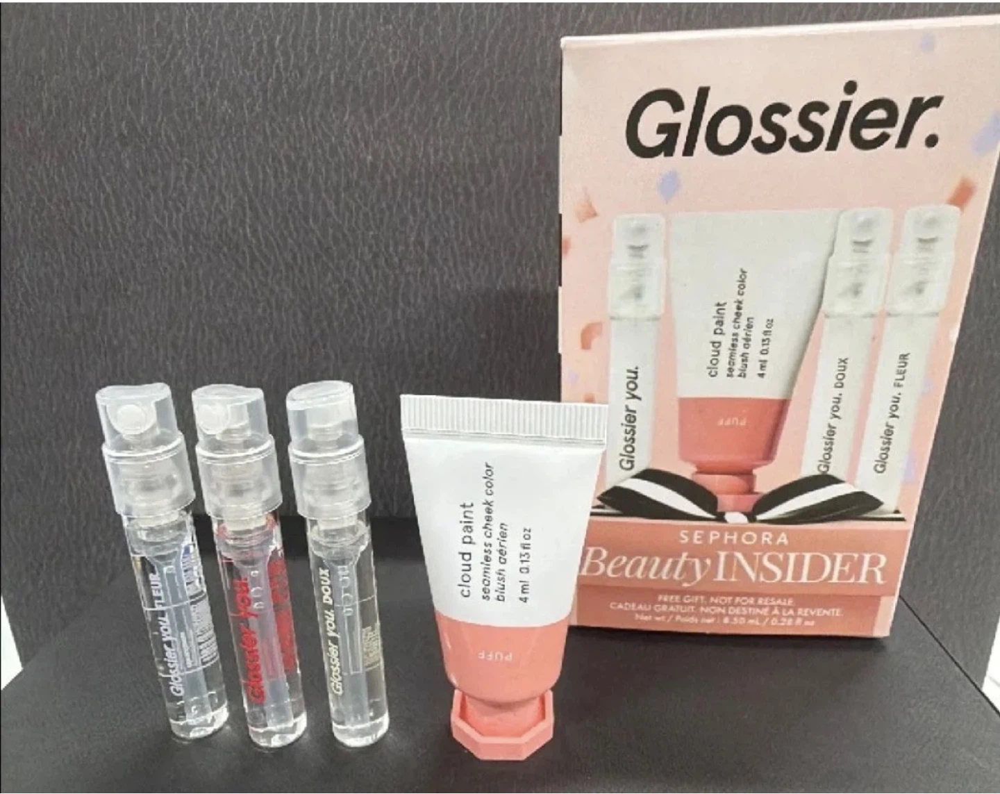 Glossier Cloud Paint Cream Blush Set with Fragrance - photo 3