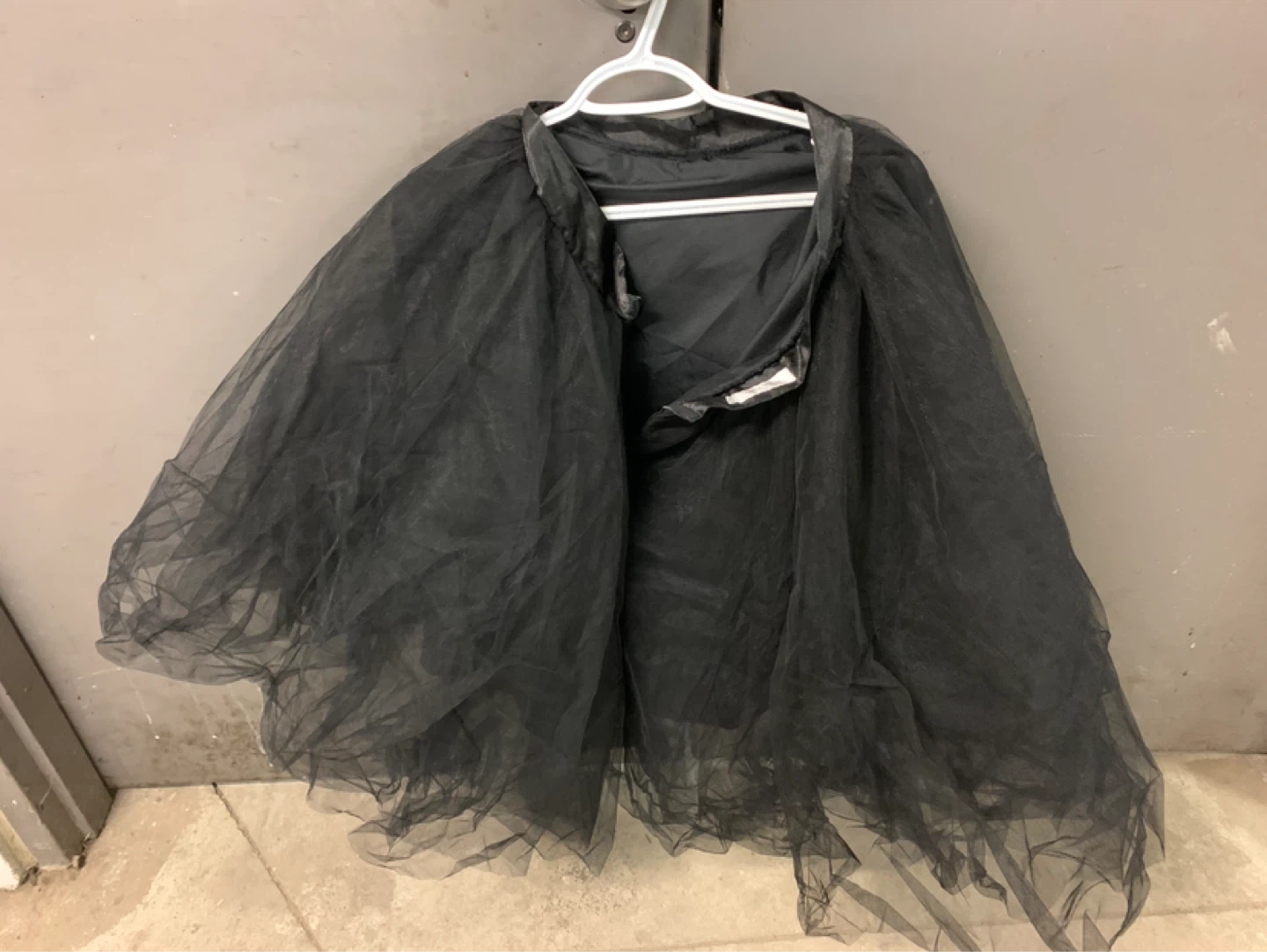 SPACE 46 Black Tulle Skirt - XL - photo 2