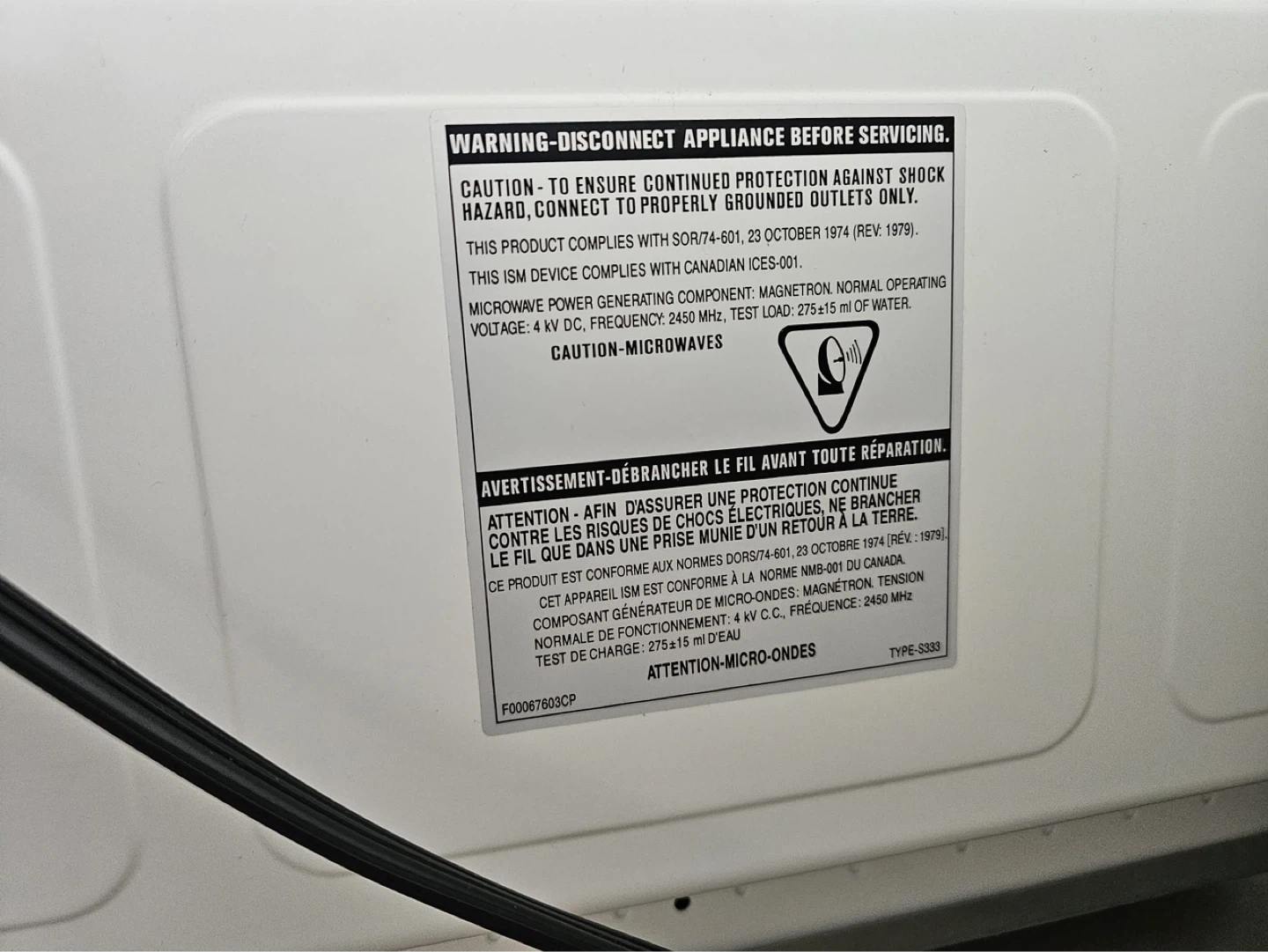 Panasonic Inverter Microwave Oven - photo 3