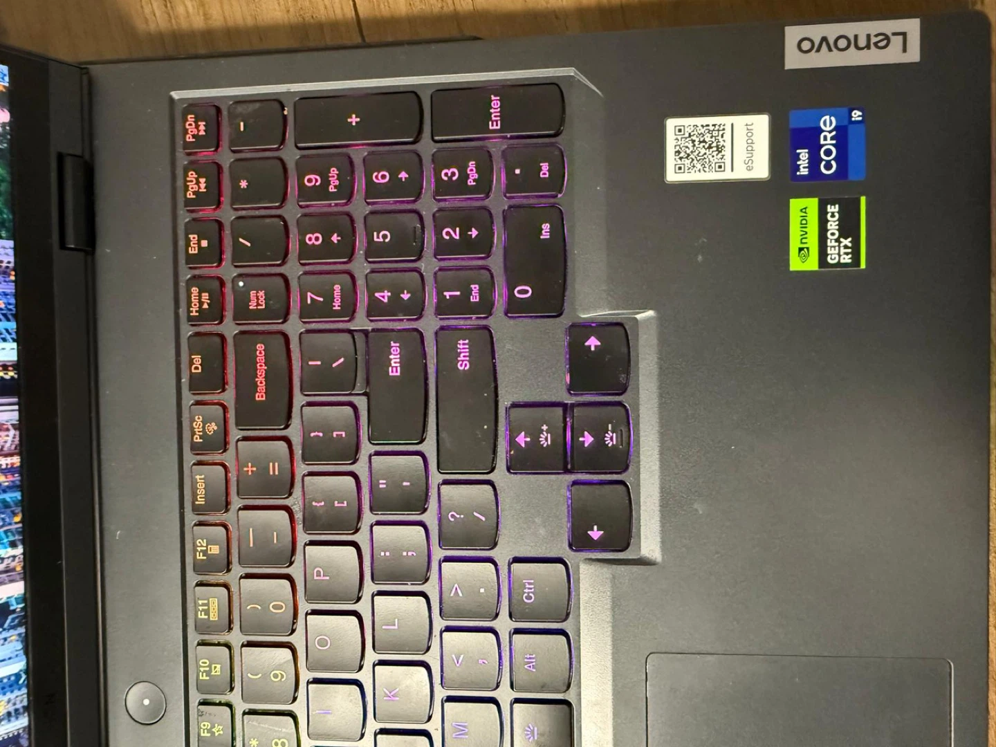Lenevo Legion Pro 7i - i9, Gen 8th, 16”, 32 GB RAM - photo 5