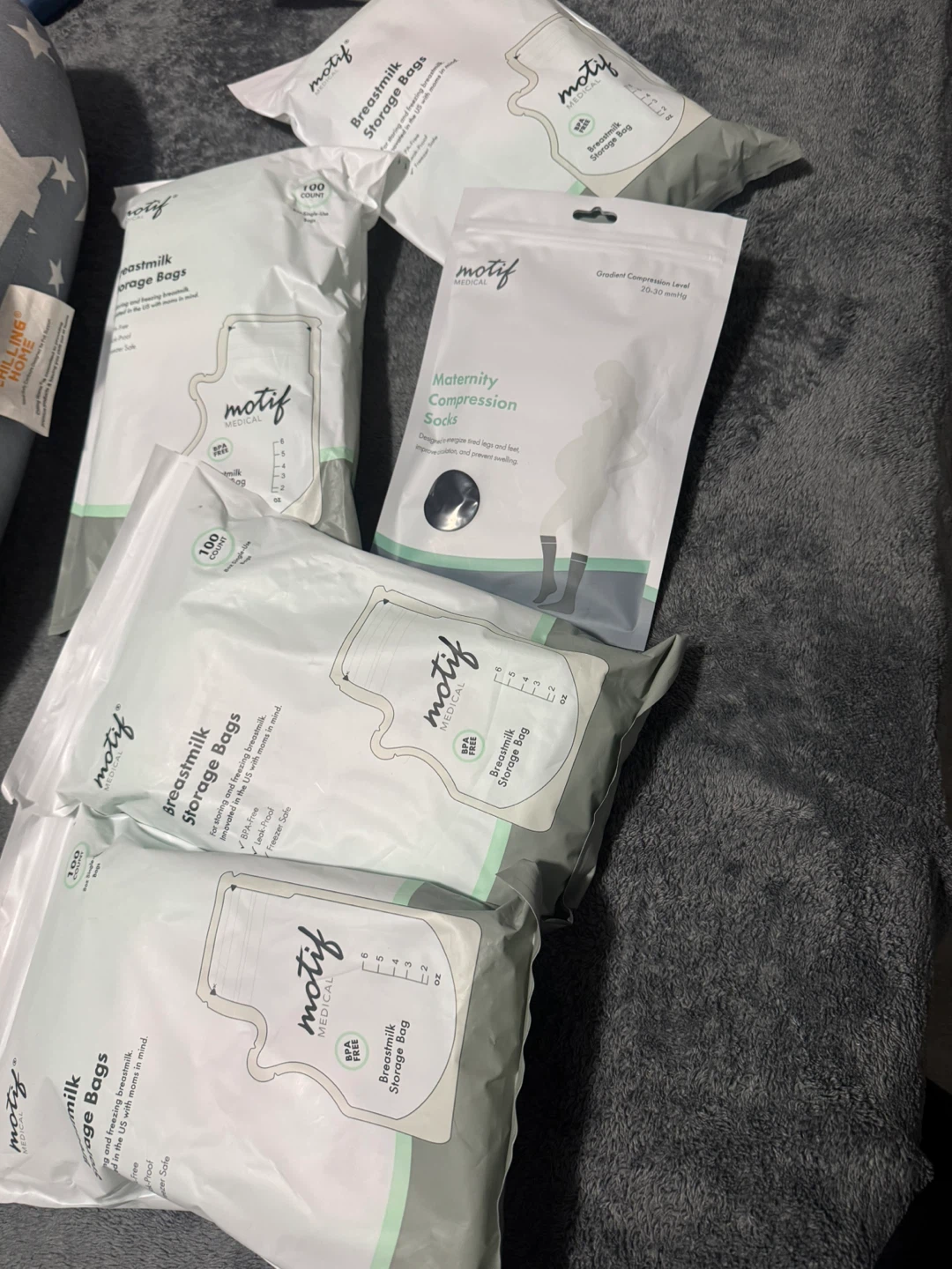 Breastmilk Storage  Compression Socks - photo 2
