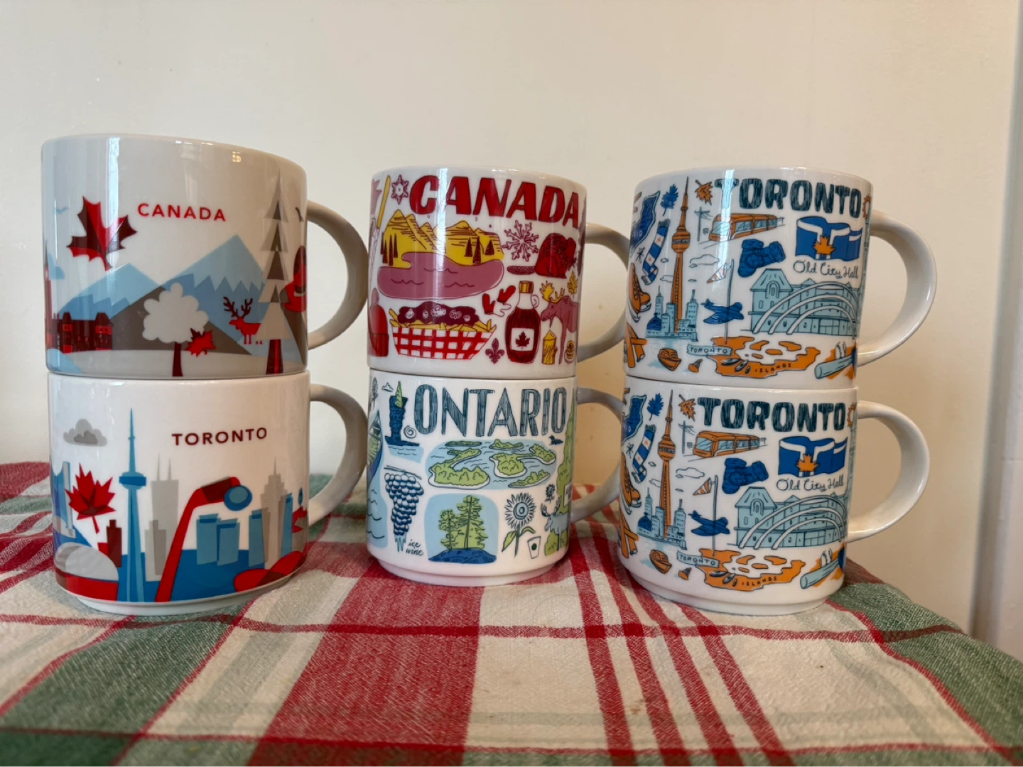 Starbucks been there coffee mugs