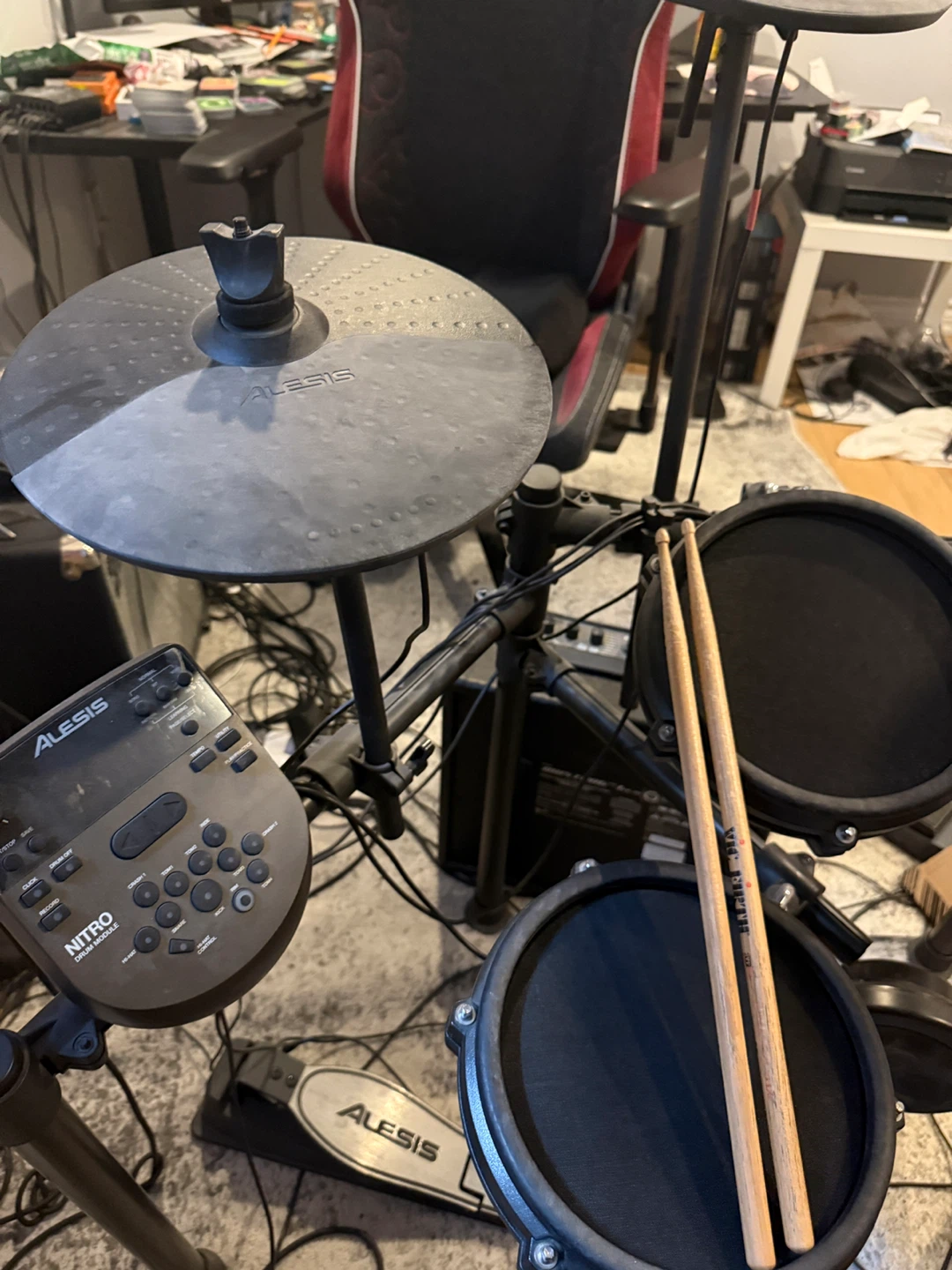 Alesis nitro electronic drum kit - photo 3