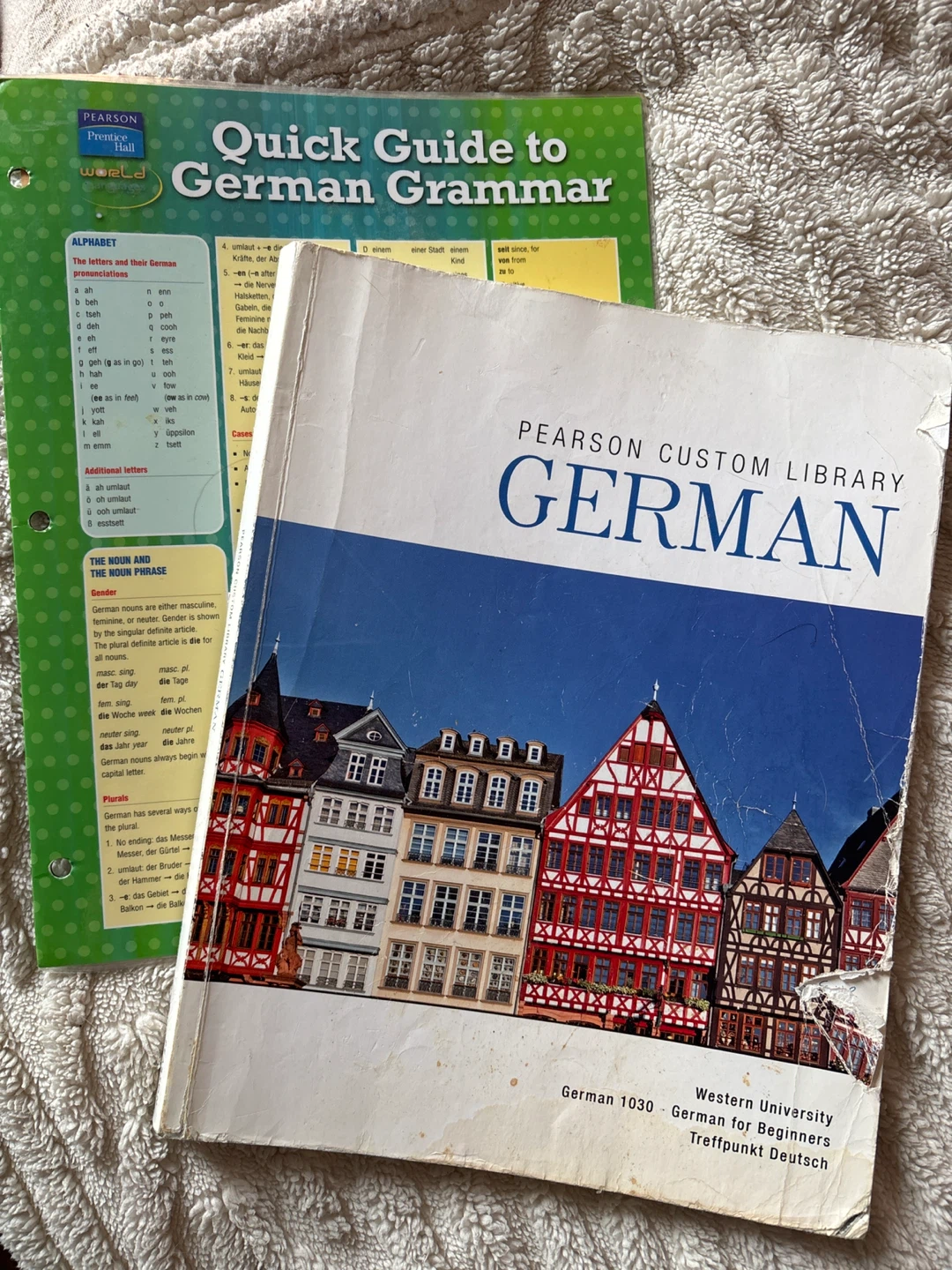 Pearson Quick Guide to German Grammar & German Textbook
