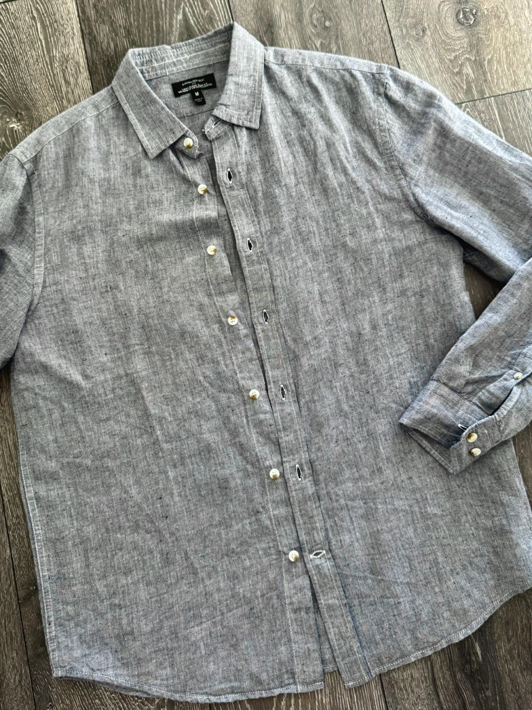 Brand New Banana Republic Men's Linen Shirt - photo 2