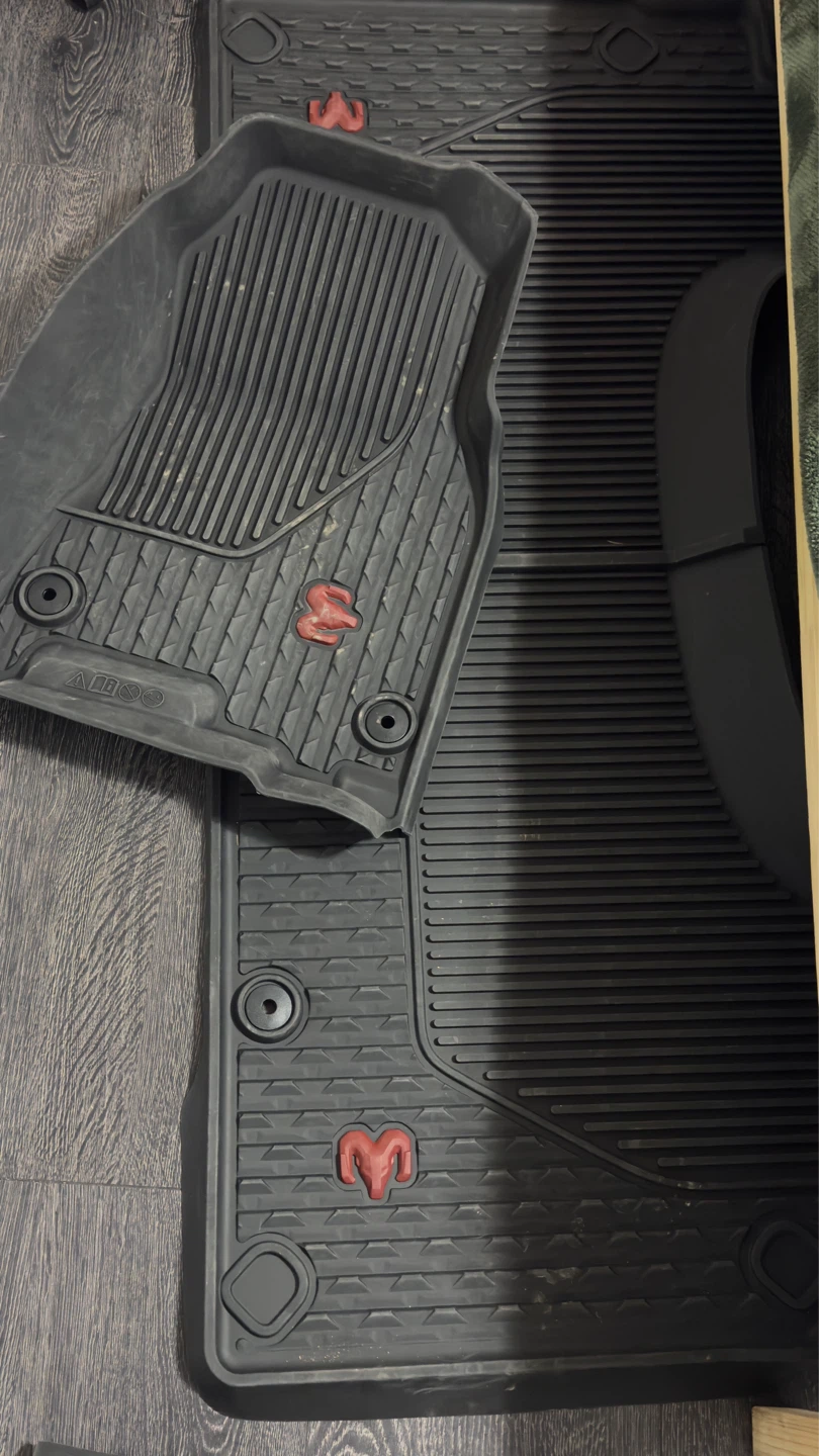 RAM 1500 Truck All-Weather Floor Mats 2025 model
