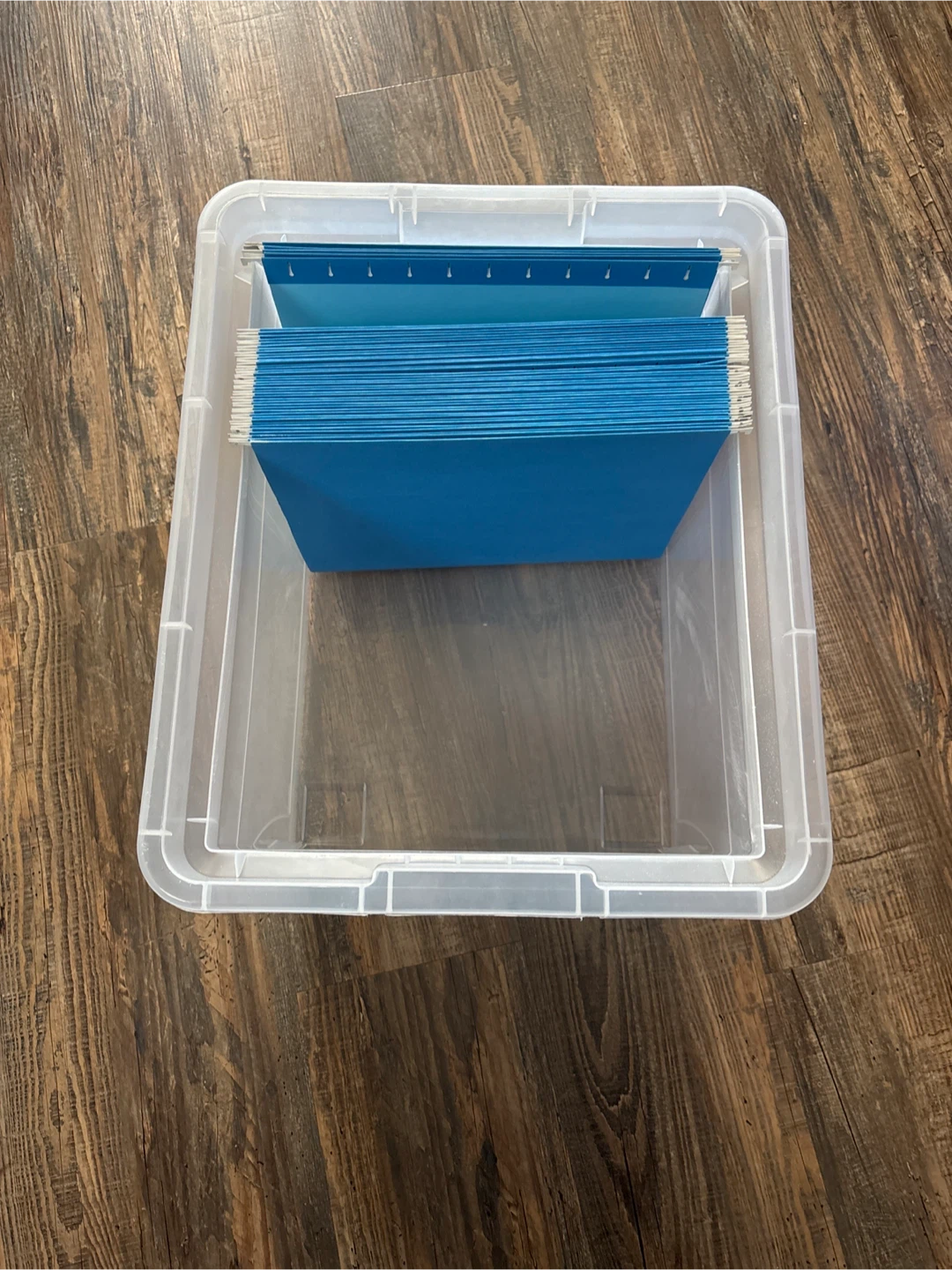 Staples Letter/Legal File Box with Hanging Folders - photo 2