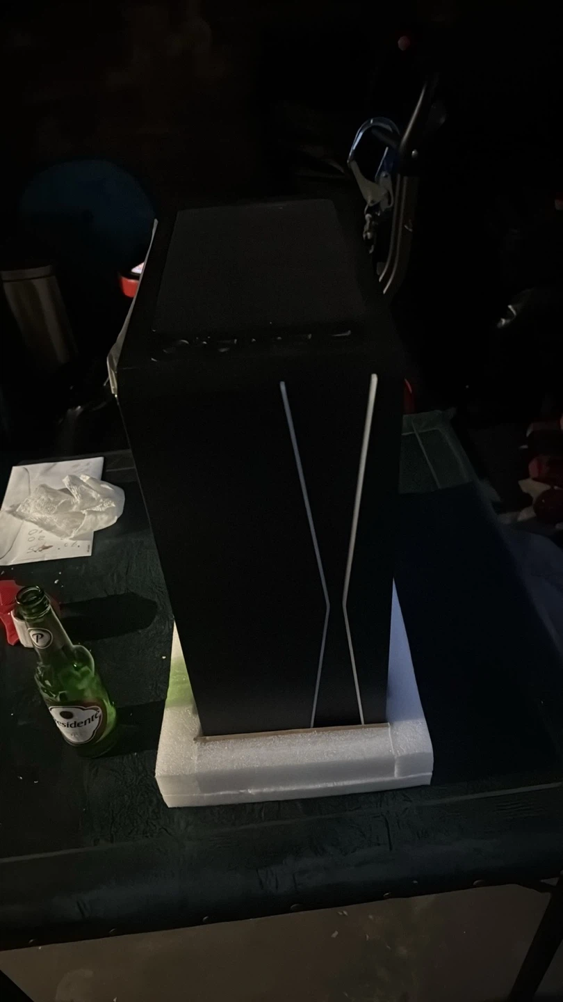 Black ATX Computer Case - photo 5