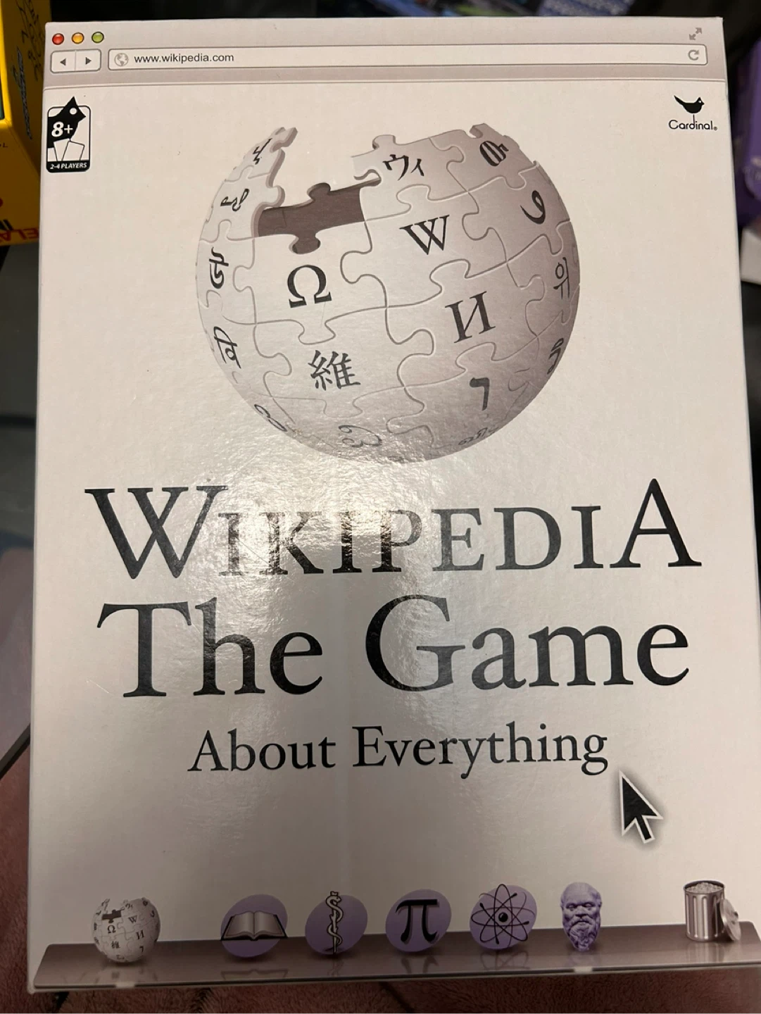 Wikipedia The Game About Everything Board Game - photo 3