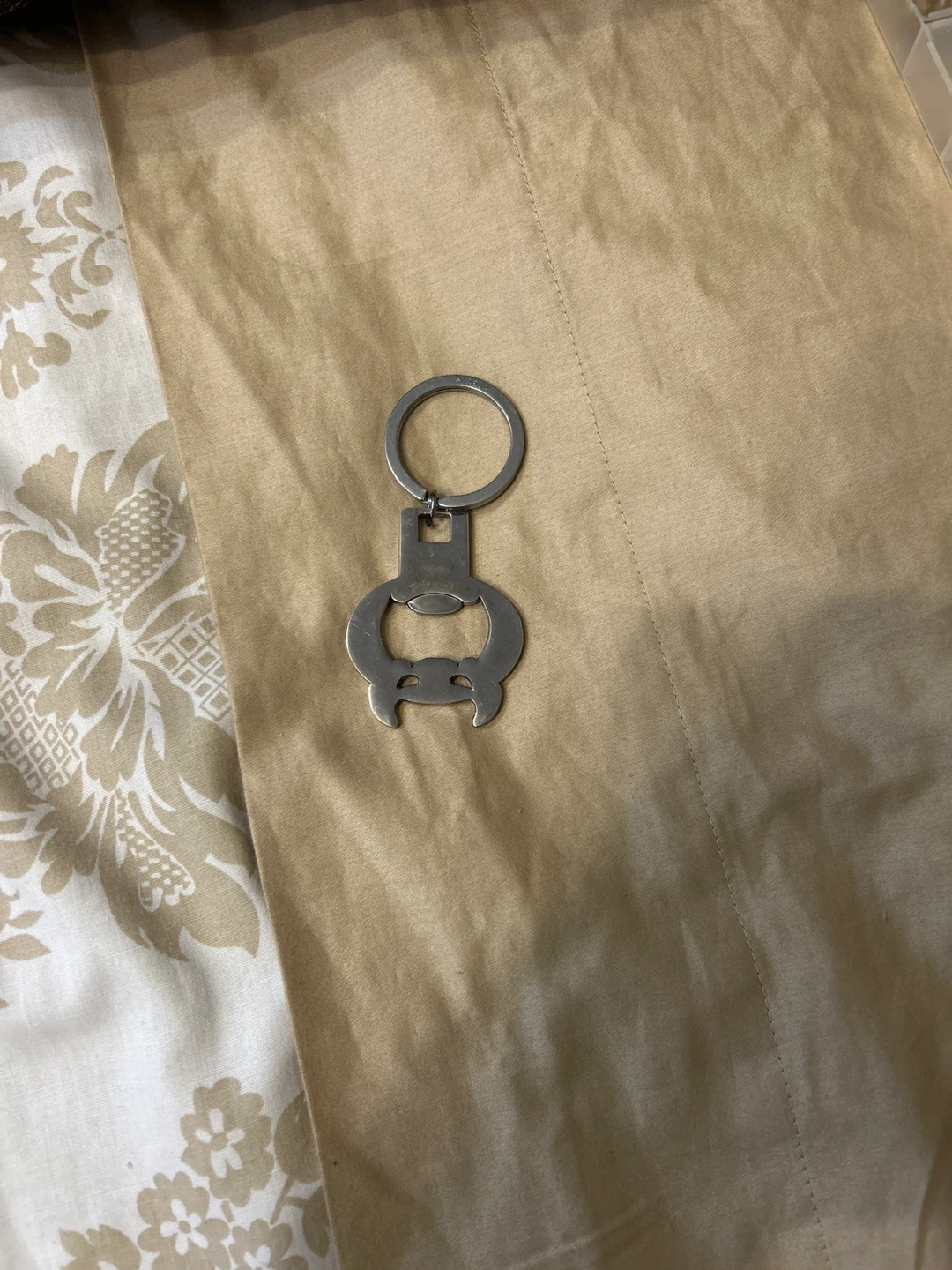 Metal Keychain Horn shape Bottle Opener - photo 2
