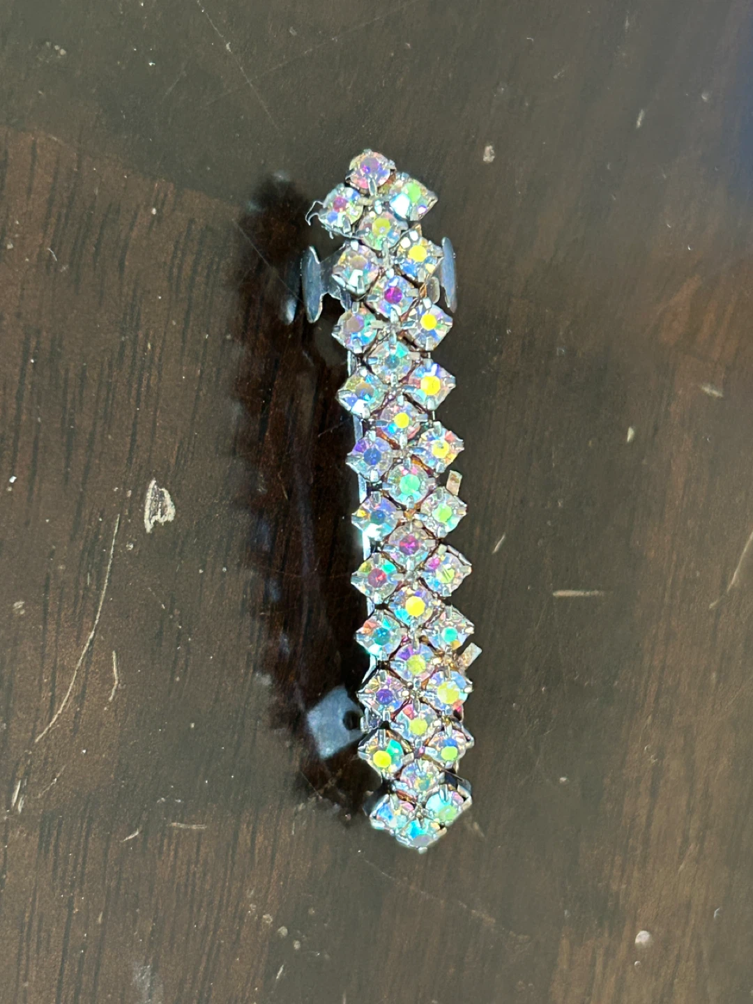Set of 3 Rhinestone Hair Clips - photo 2