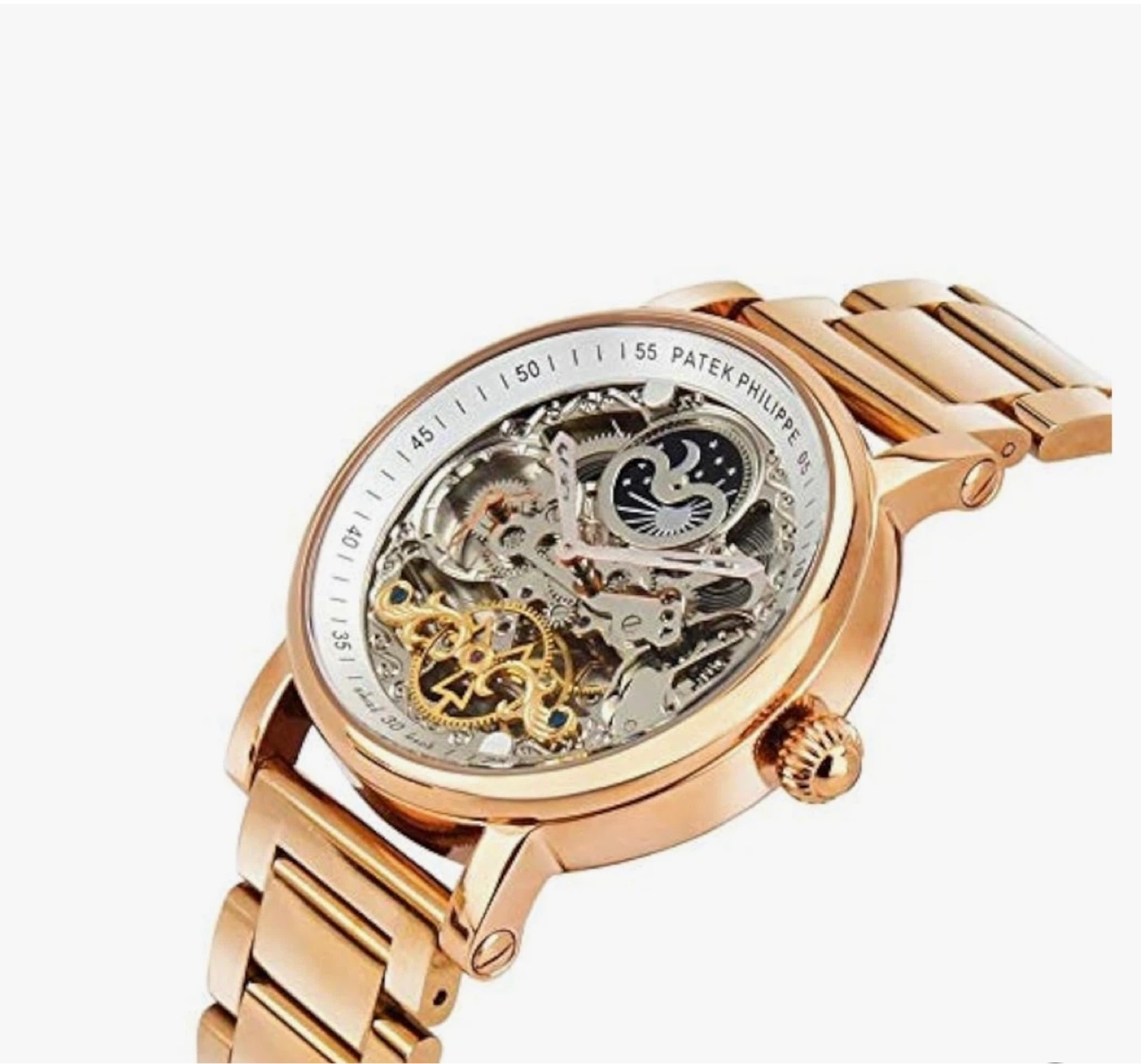 PP Rose Gold Complications Skeleton Automatic movement - photo 4