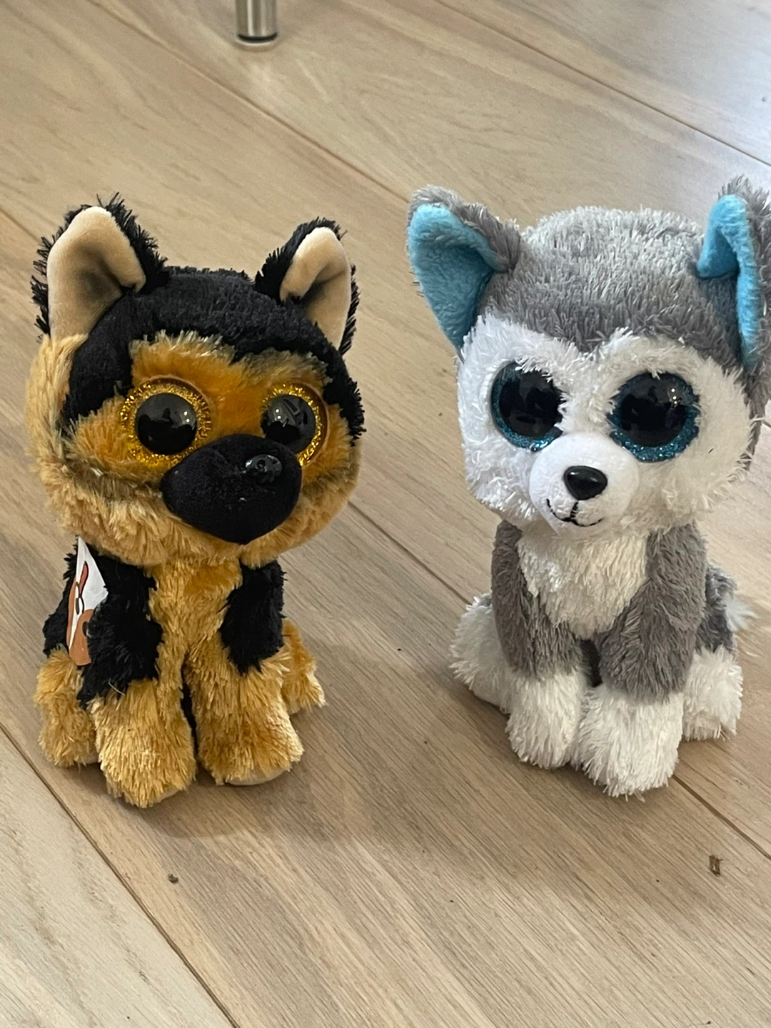 Beanie Boos German Shepherd and Husky Plush Toys