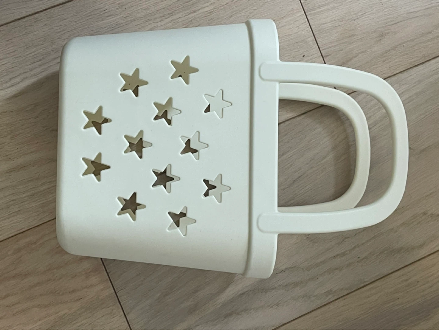 White Star Cut-Out Caddy with Handles